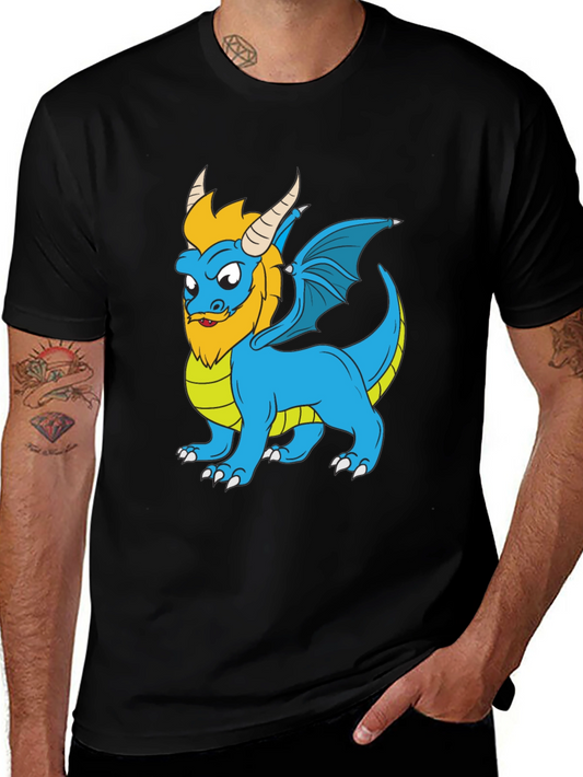 Dragon Cartoon Graphic T-Shirt