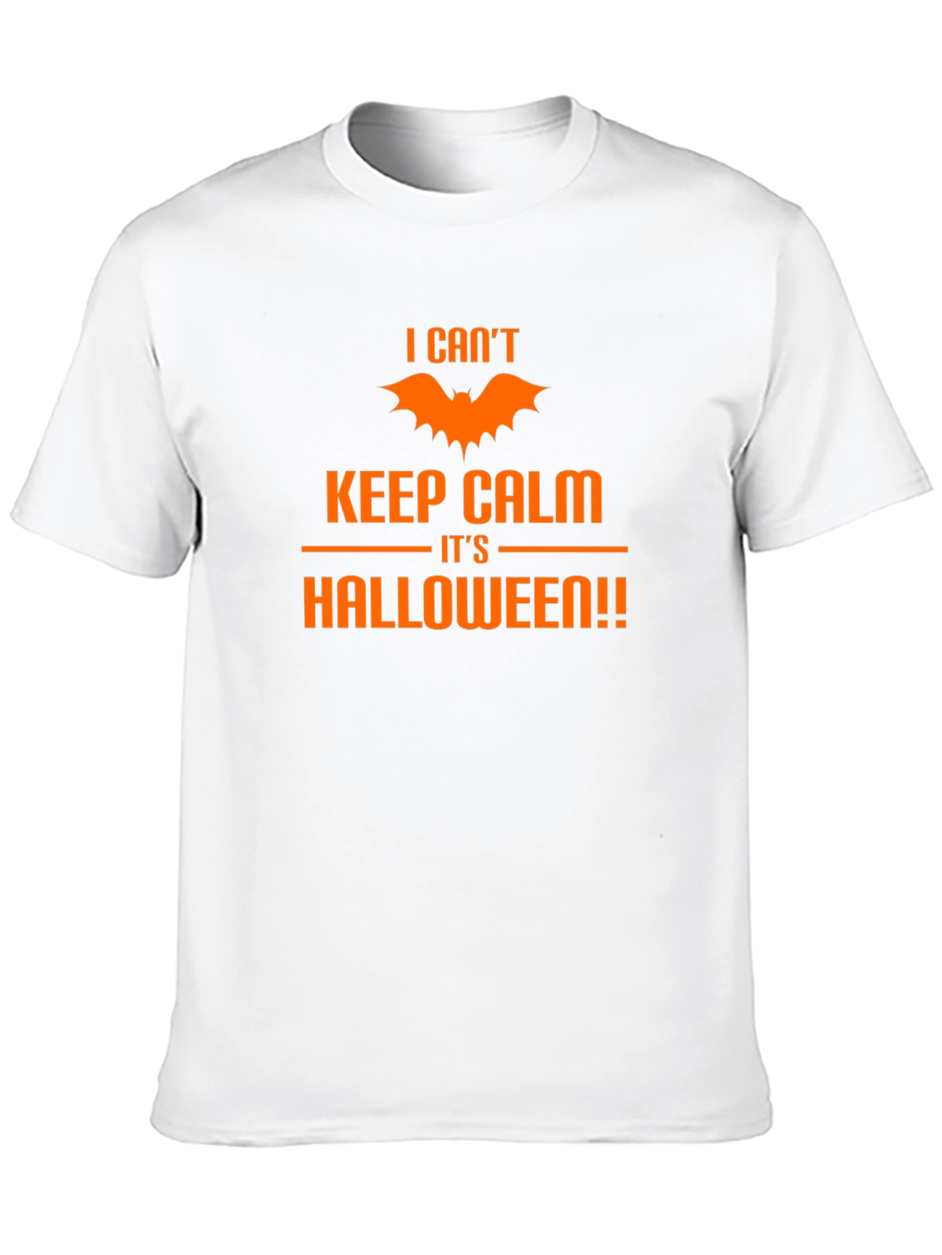 Halloween T-Shirt - Keep Calm Bat Graphic Tee