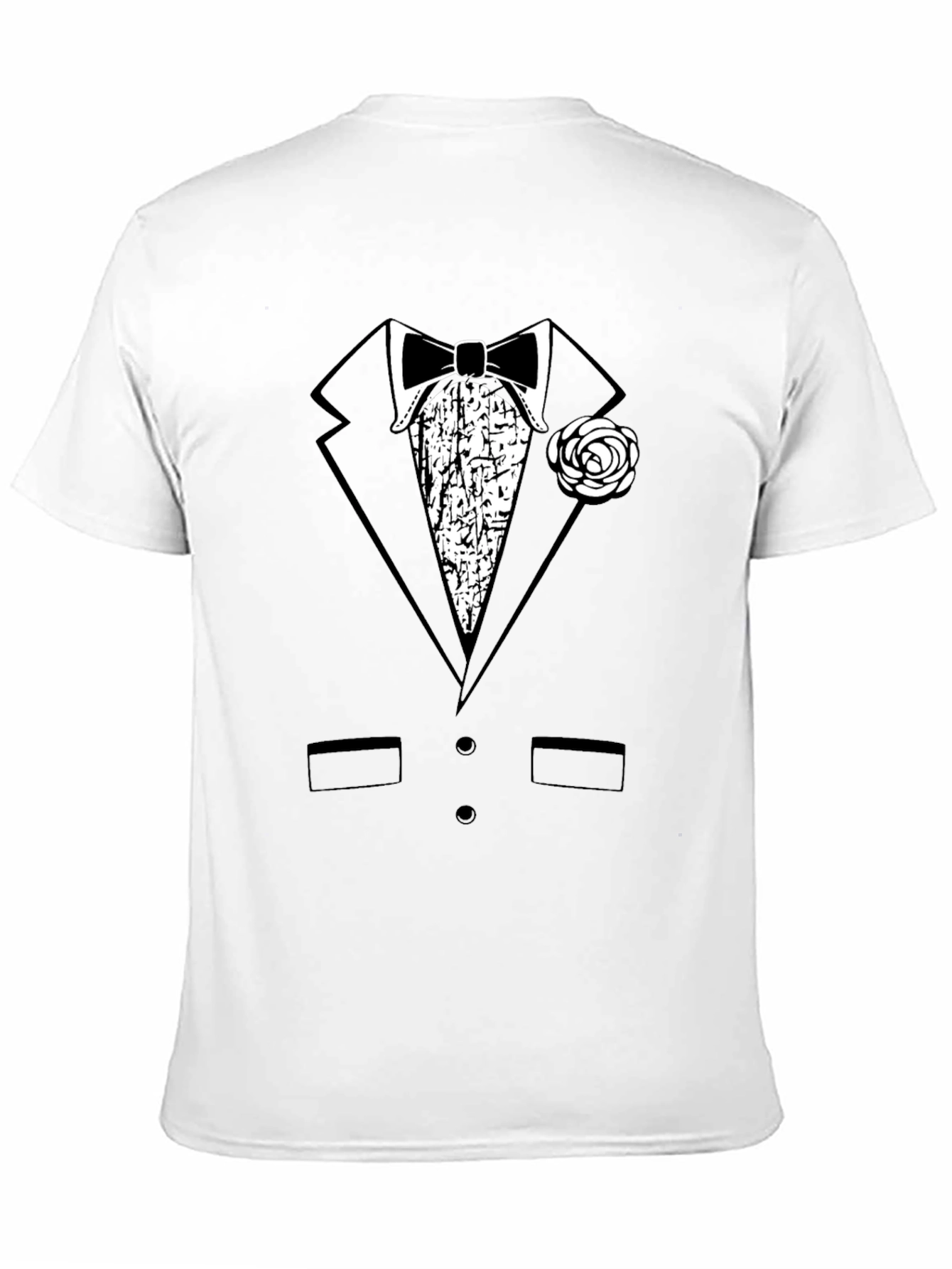 Tuxedo T-Shirt - Bowtie Graphic Tee