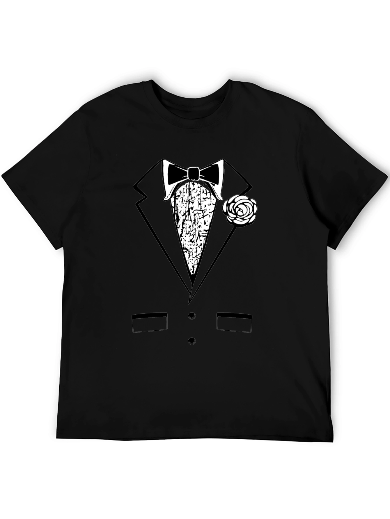Tuxedo T-Shirt - Bowtie Graphic Tee