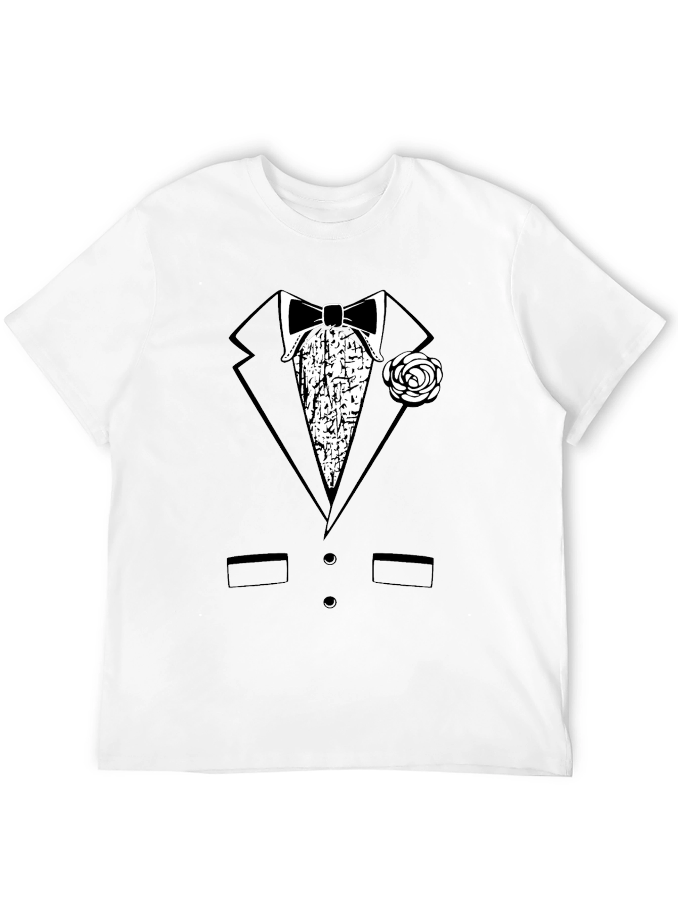 Tuxedo T-Shirt - Bowtie Graphic Tee