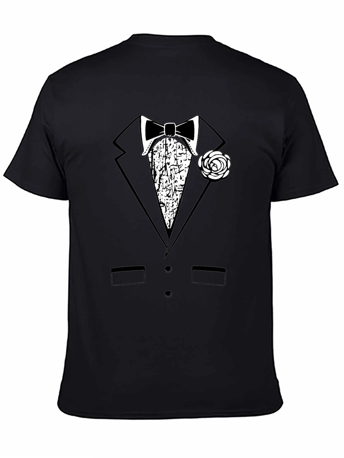Tuxedo T-Shirt - Bowtie Graphic Tee
