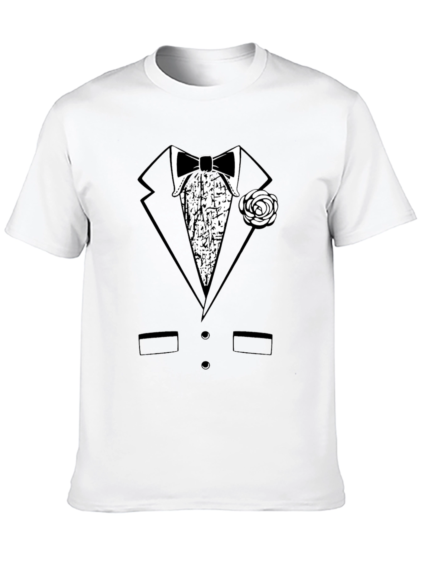 Tuxedo T-Shirt - Bowtie Graphic Tee