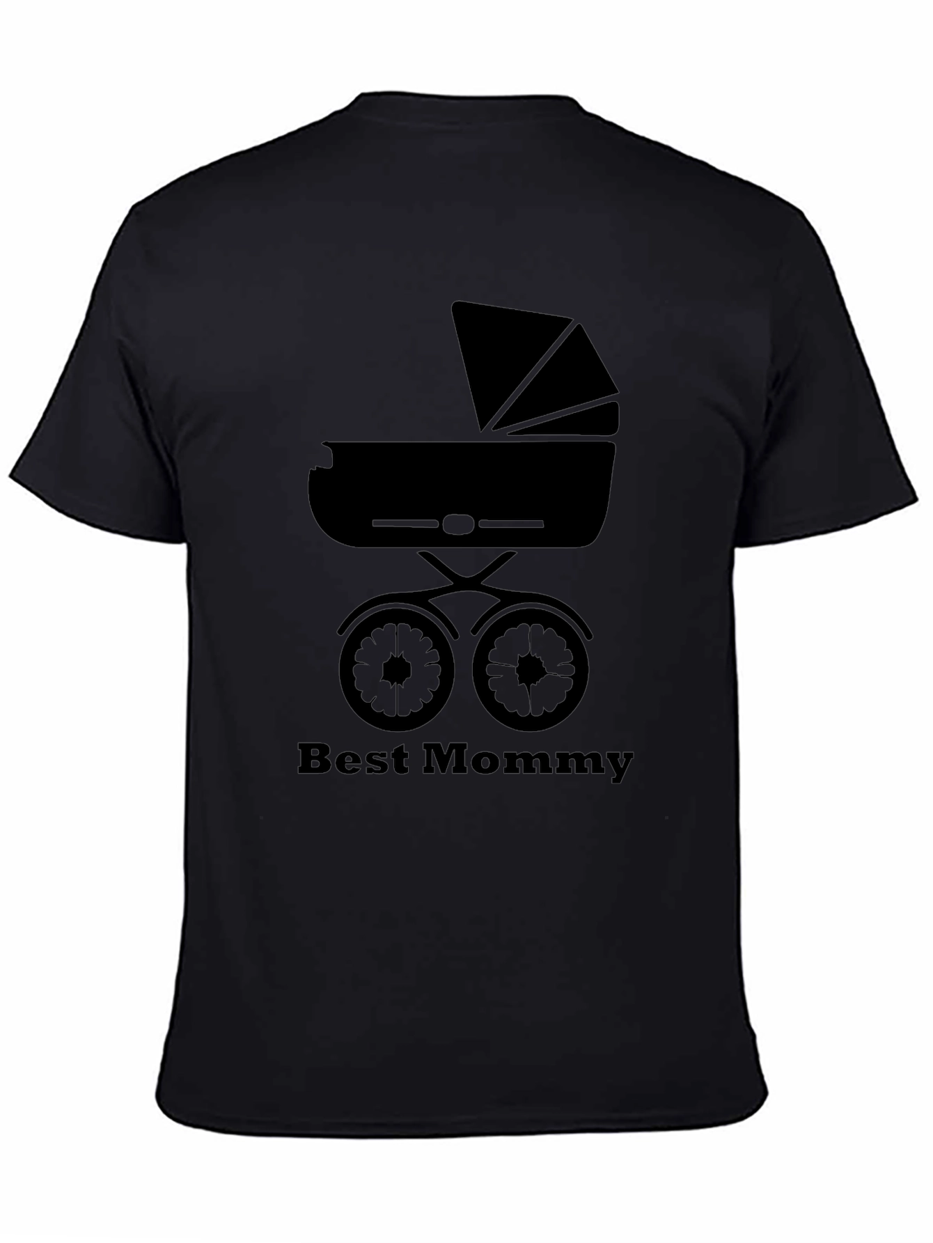 Best Mommy T-Shirt - Baby Stroller Design