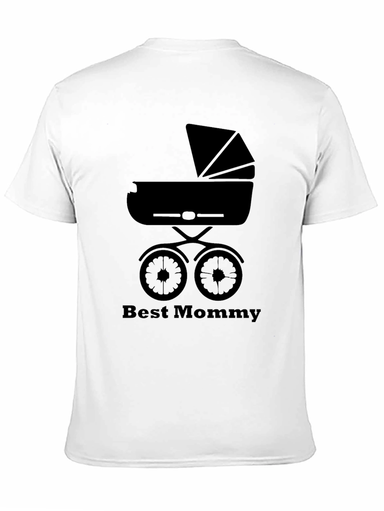 Best Mommy T-Shirt - Baby Stroller Design