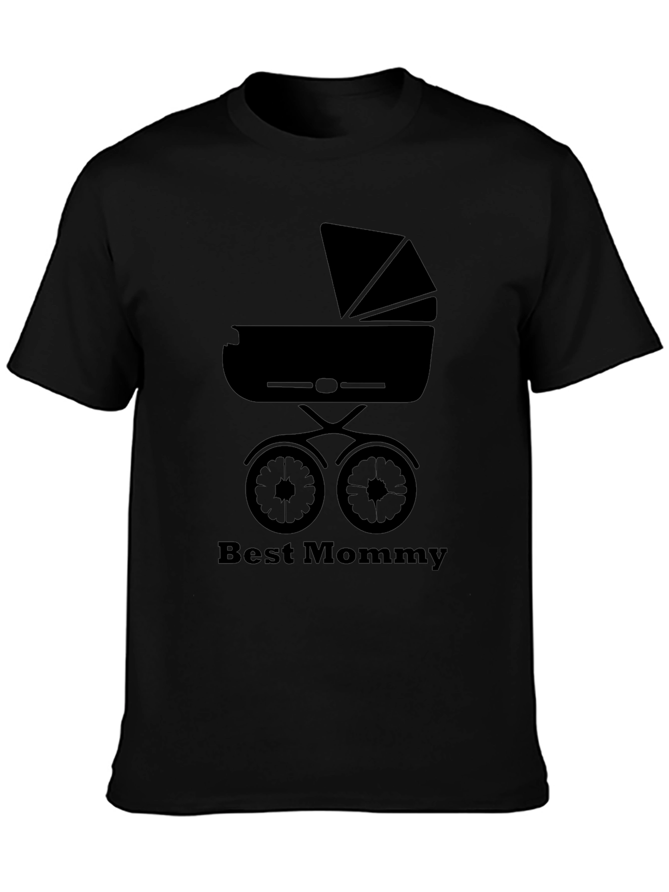 Best Mommy T-Shirt - Baby Stroller Design