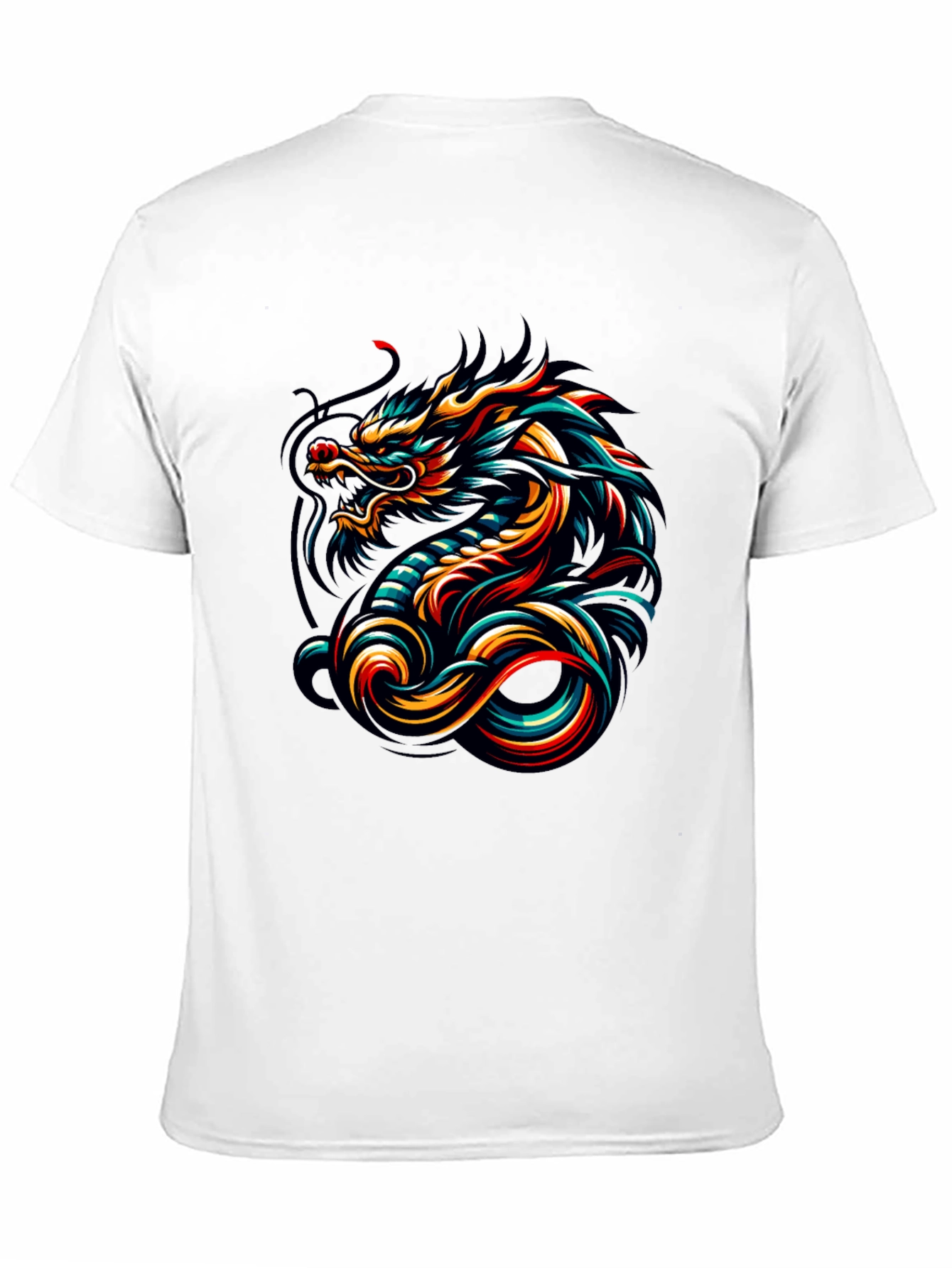 Dragon Graphic Tee - Mens Black T-Shirt