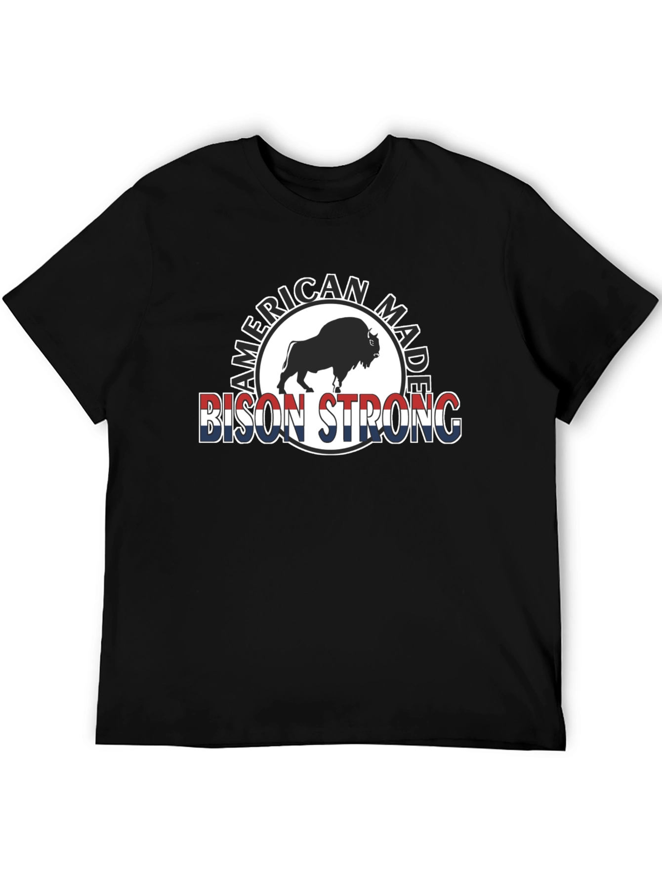 Bison Strong American Made Graphic Tee