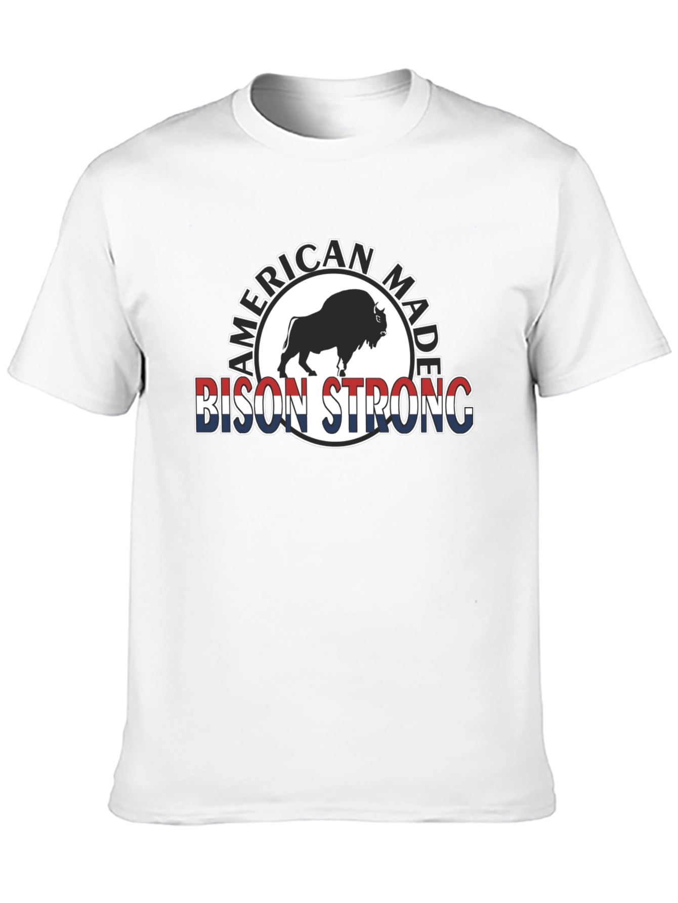 Bison Strong American Made Graphic Tee