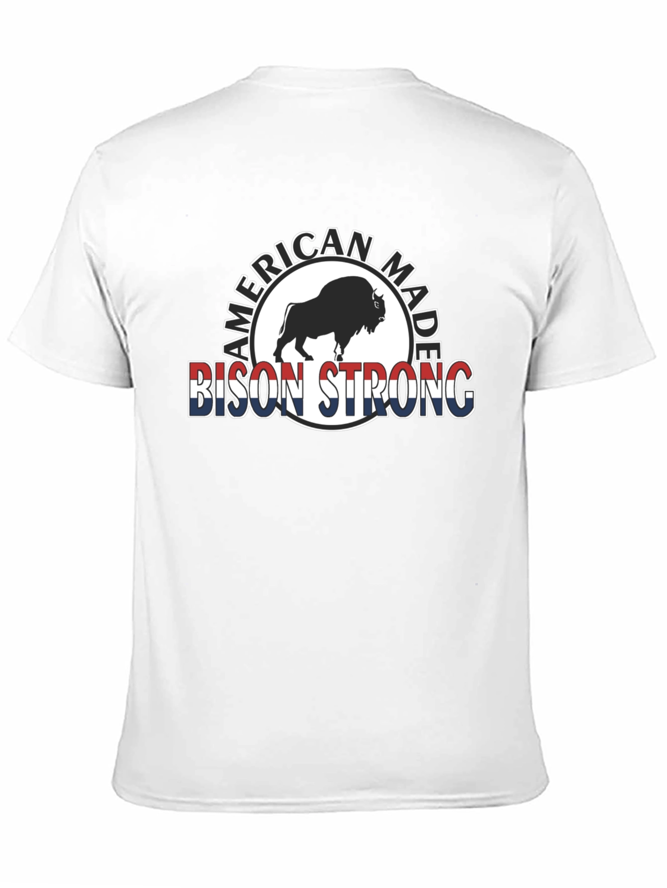 Bison Strong American Made Graphic Tee