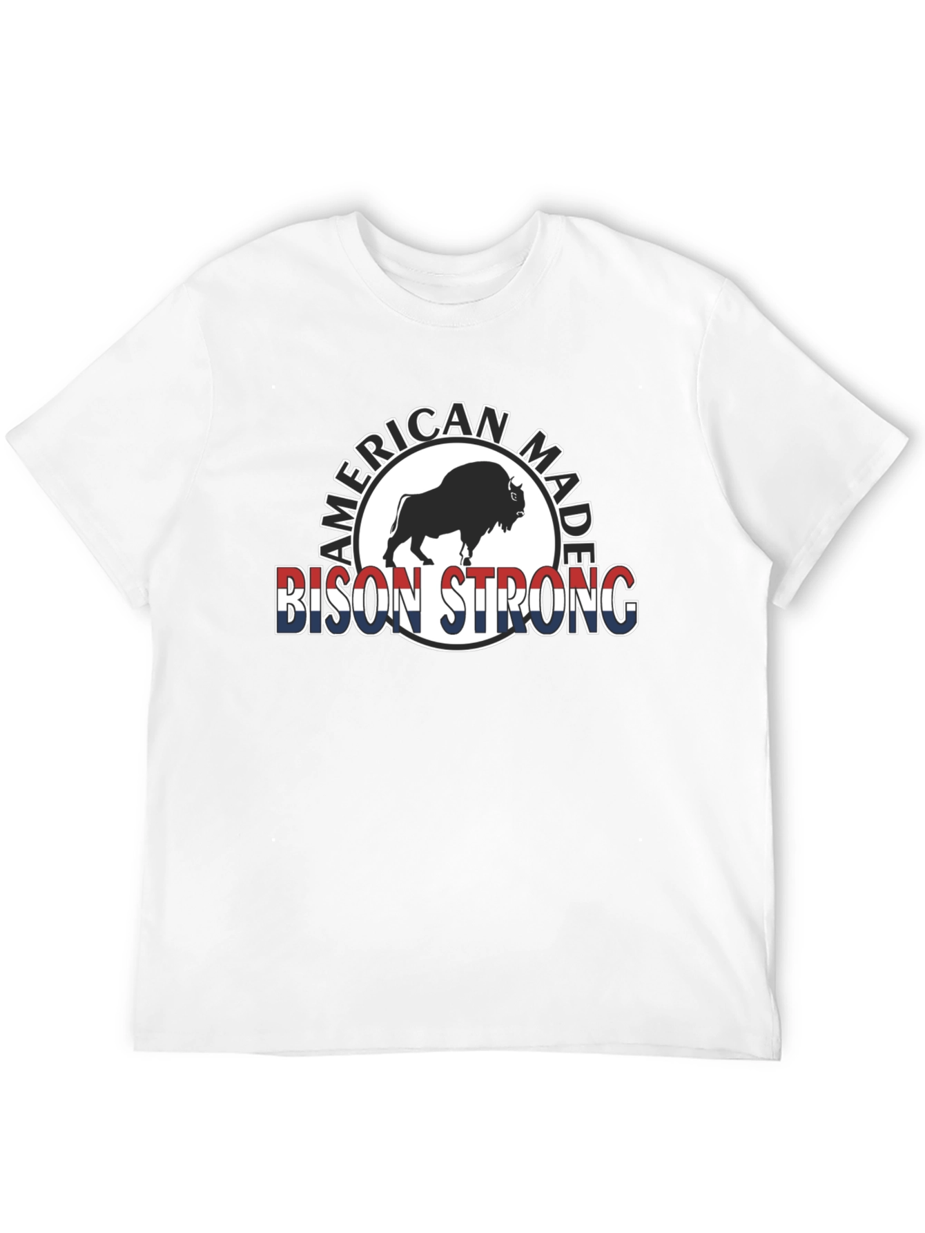 Bison Strong American Made Graphic Tee