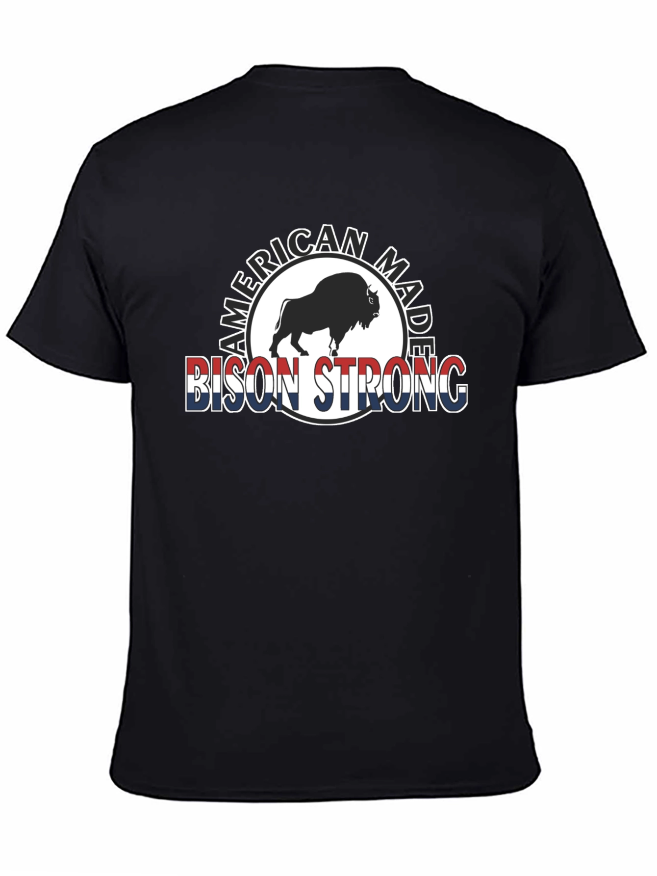 Bison Strong American Made Graphic Tee