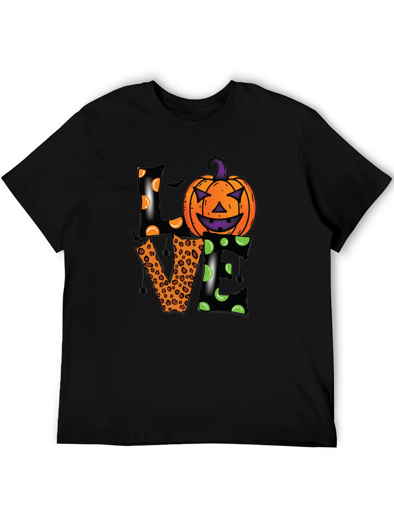 Halloween Love Pumpkin Graphic Tee