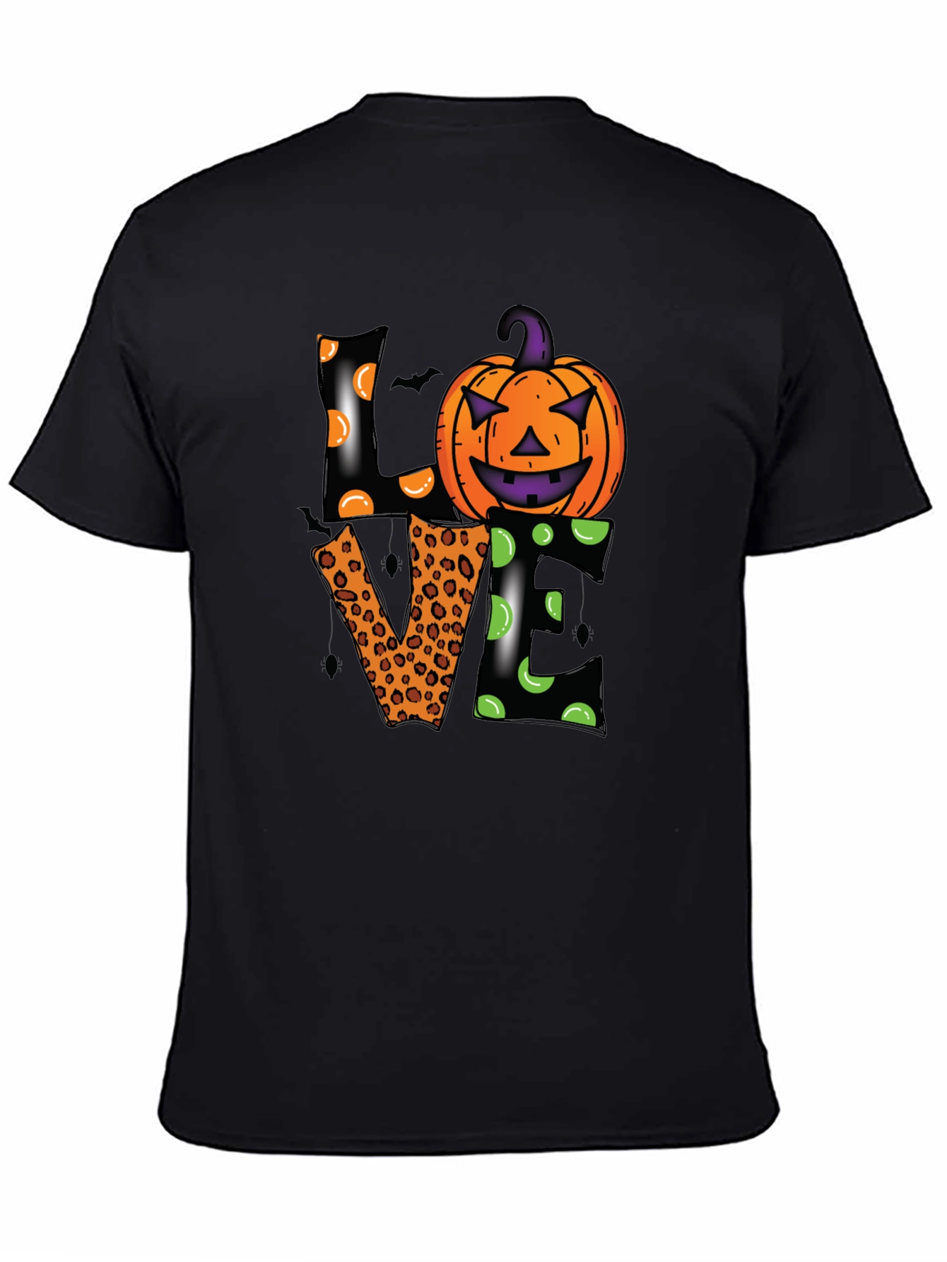 Halloween Love Pumpkin Graphic Tee