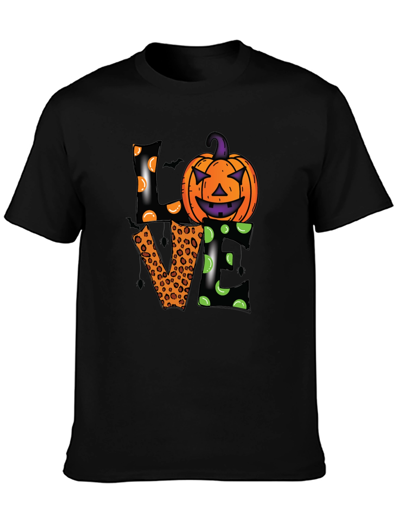 Halloween Love Pumpkin Graphic Tee