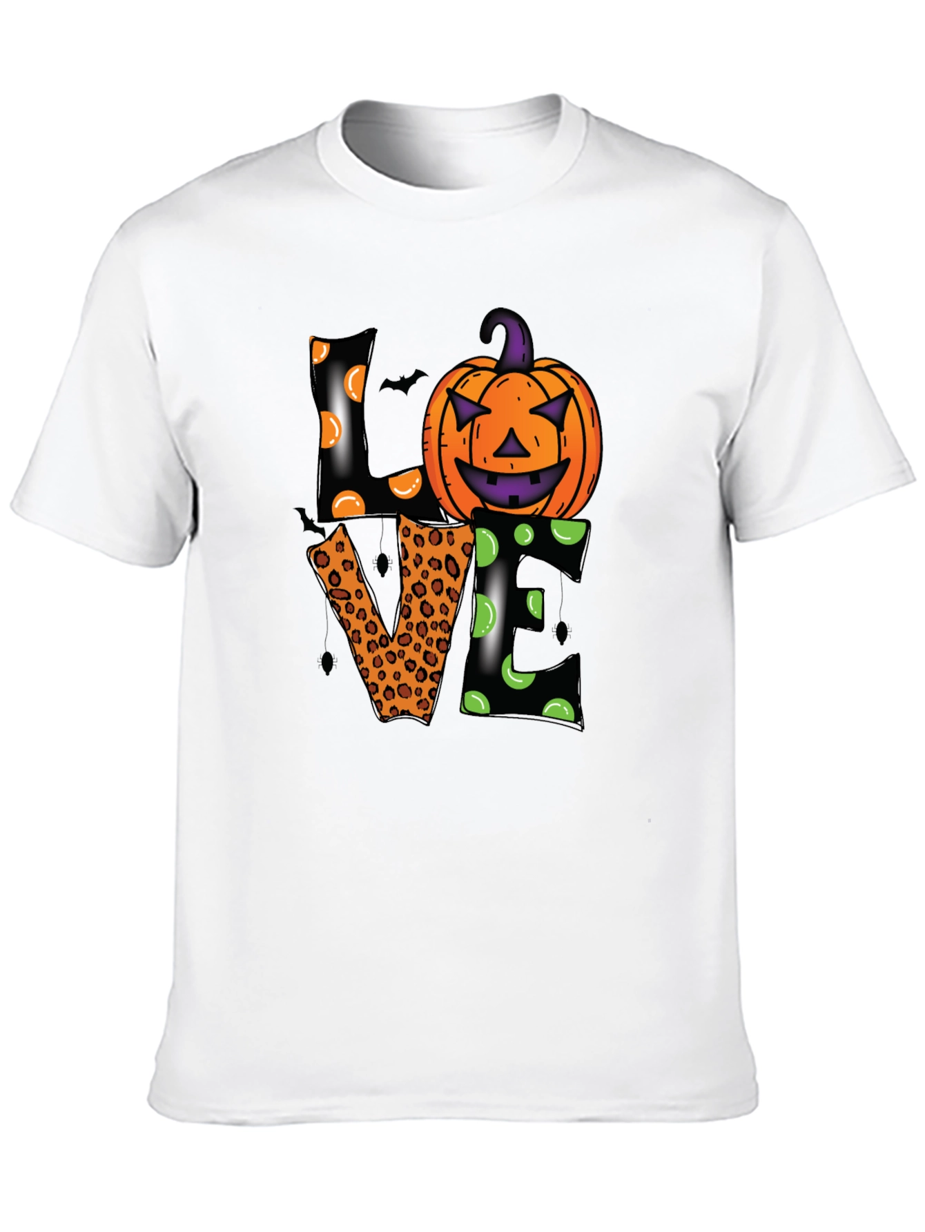 Halloween Love Pumpkin Graphic Tee