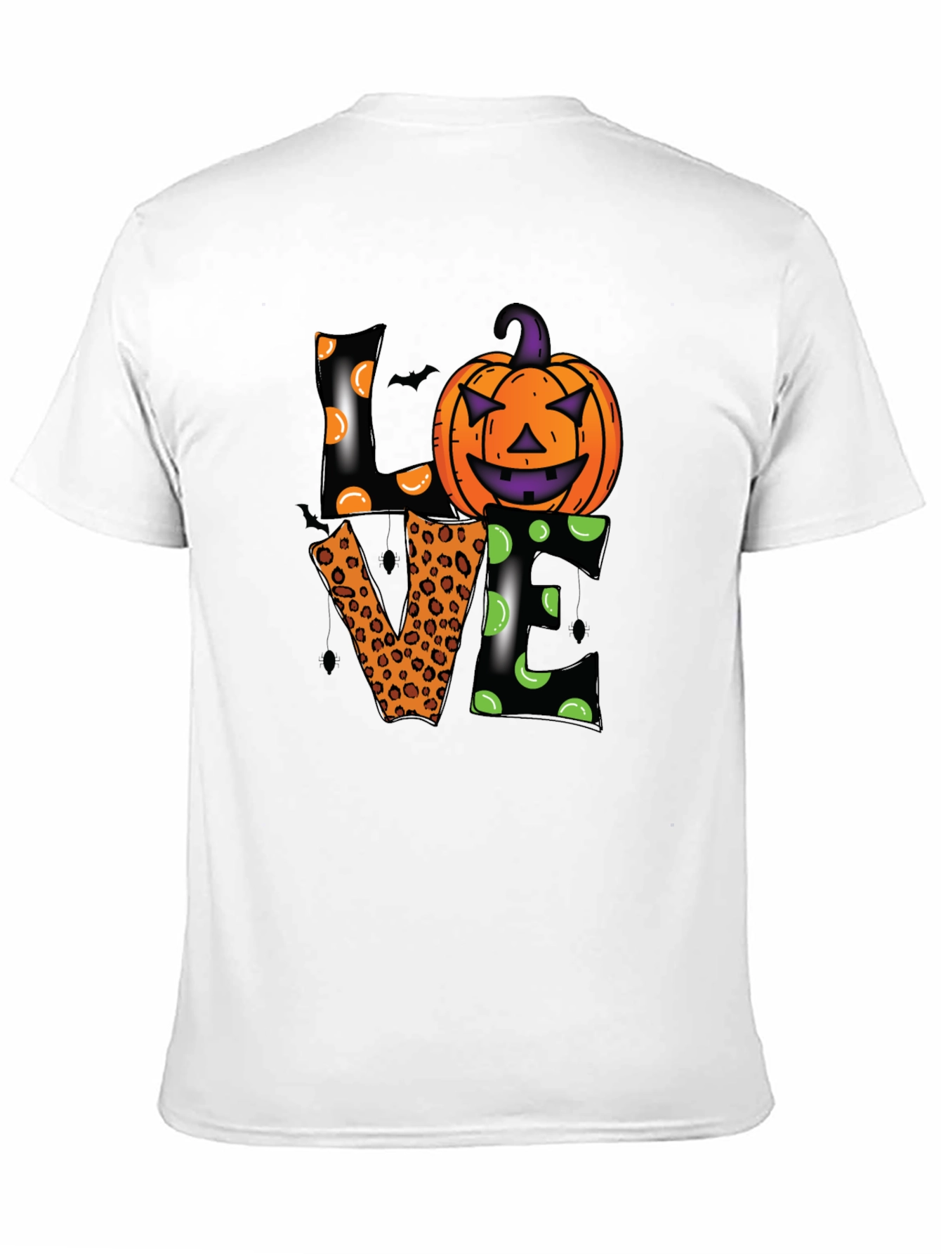 Halloween Love Pumpkin Graphic Tee