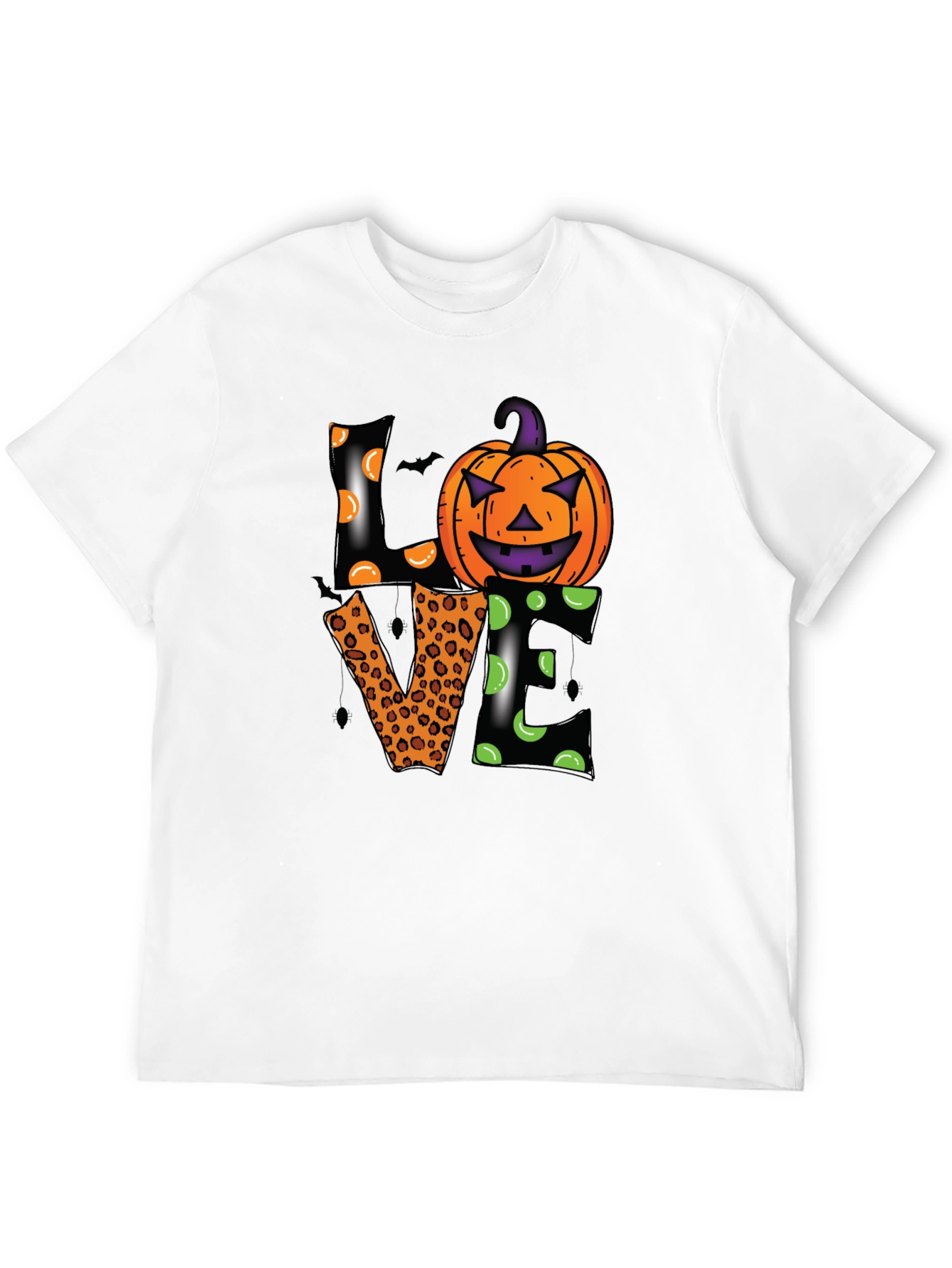 Halloween Love Pumpkin Graphic Tee