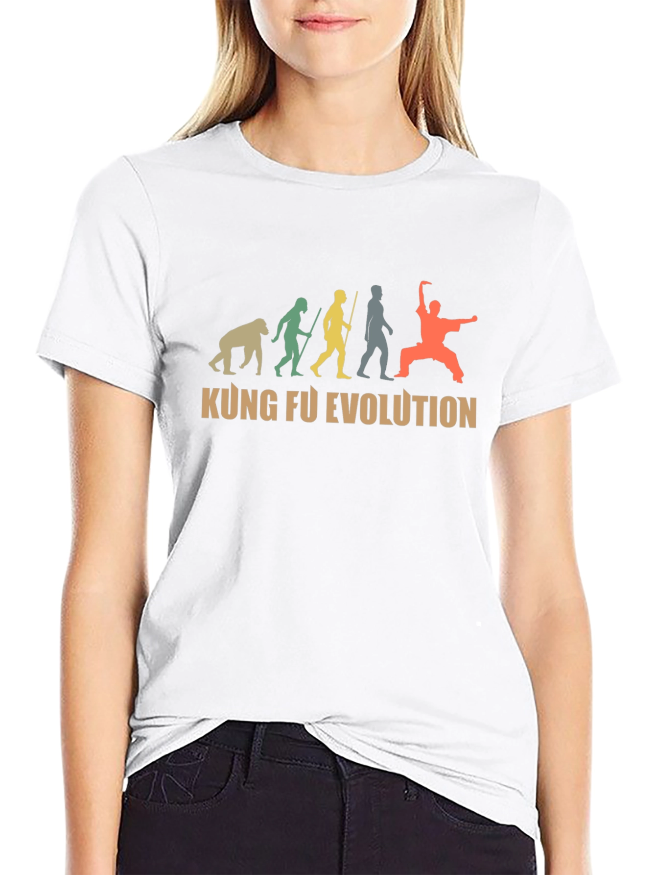 Kung Fu Evolution T-Shirt - Martial Arts Tee