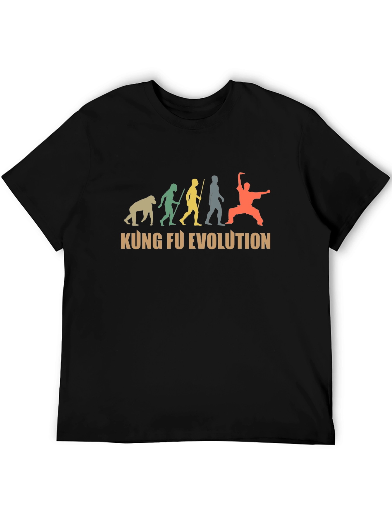 Kung Fu Evolution T-Shirt - Martial Arts Tee