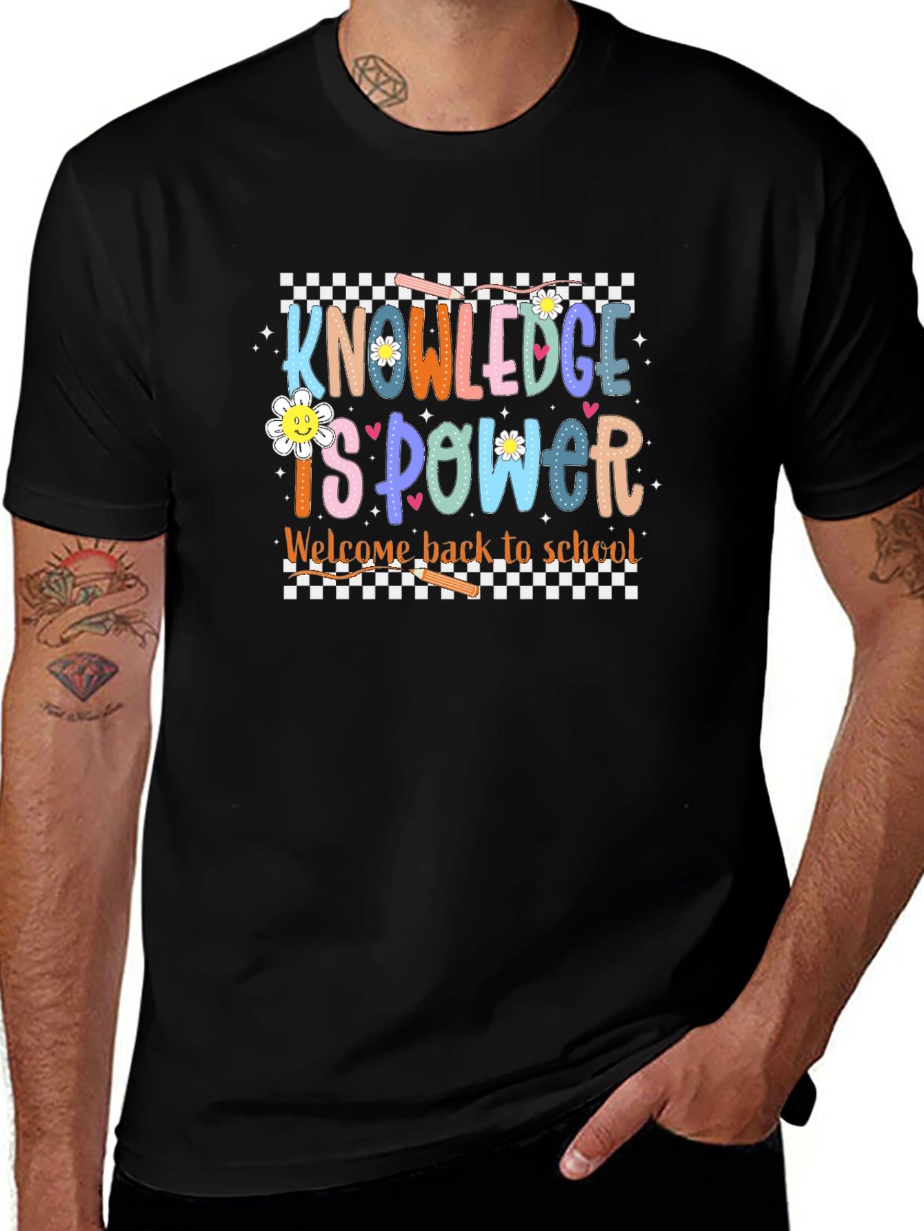 Knowledge is Power Back to School Tee