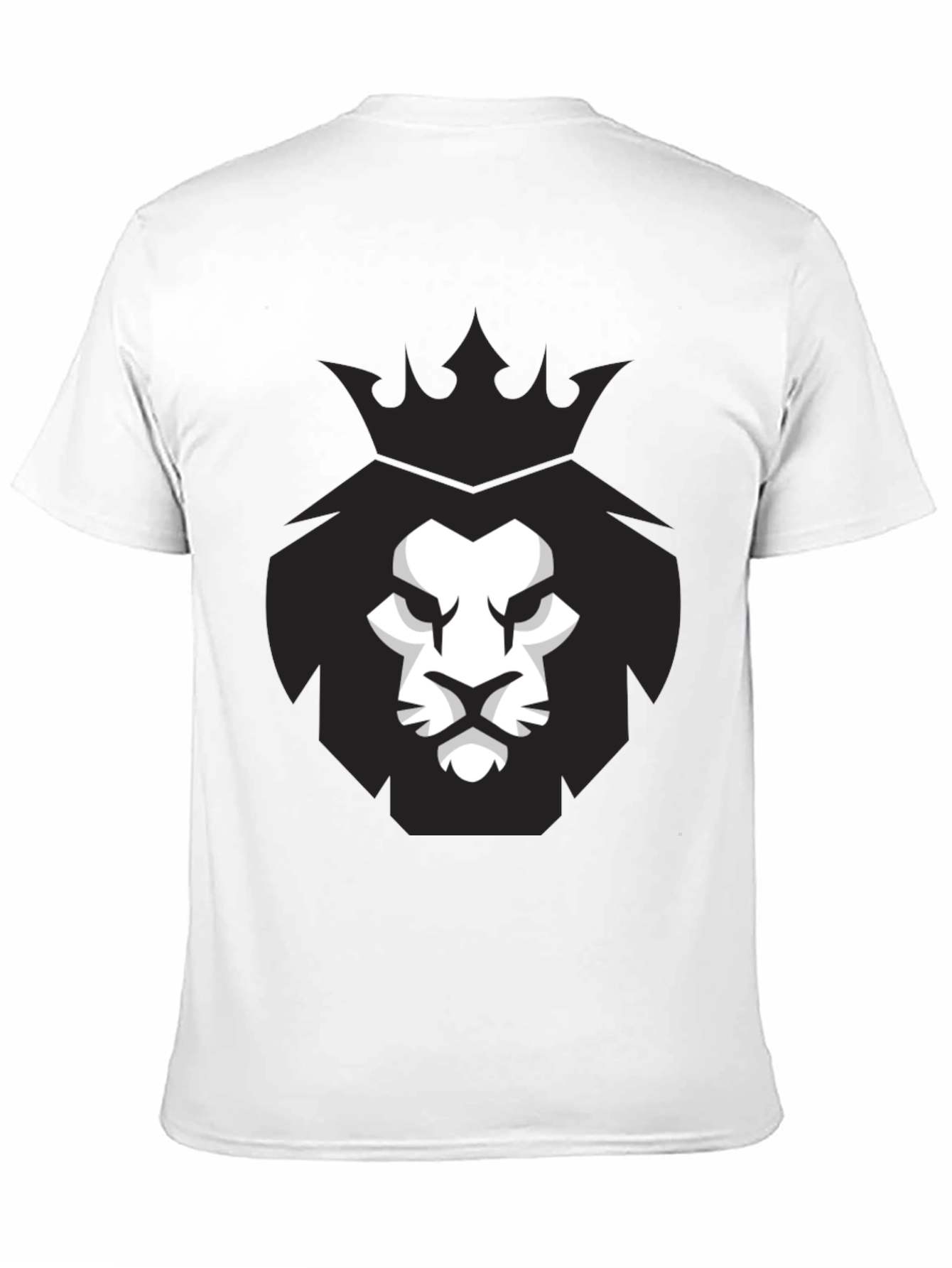 King Lion Graphic Black T-Shirt