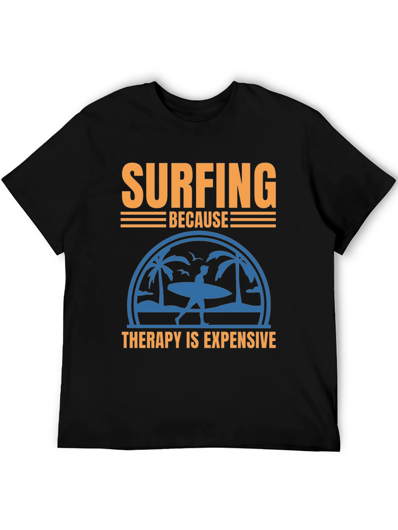 Surfing Therapy T-Shirt | Beach Lover Tee