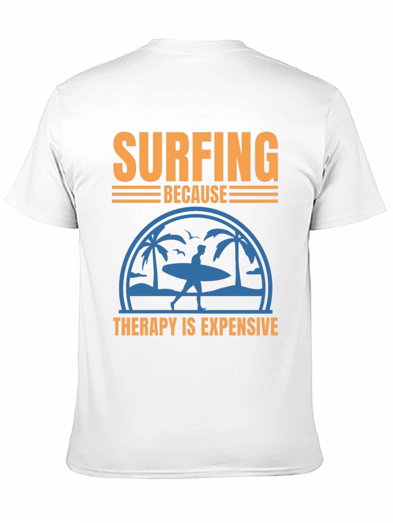 Surfing Therapy T-Shirt | Beach Lover Tee