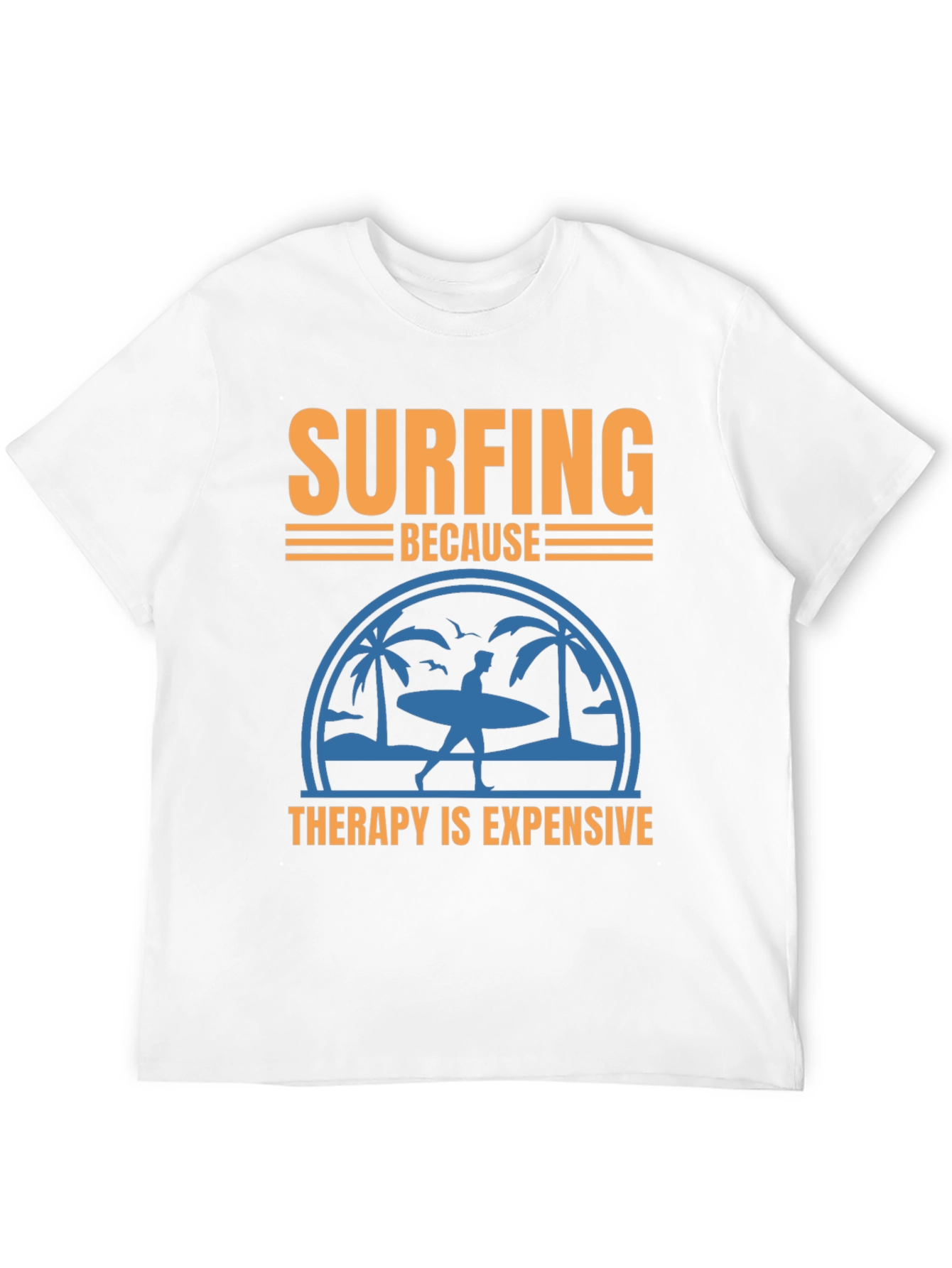 Surfing Therapy T-Shirt | Beach Lover Tee