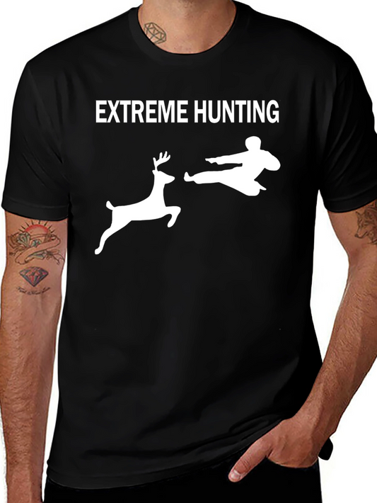 Extreme Hunting Black Graphic Tee