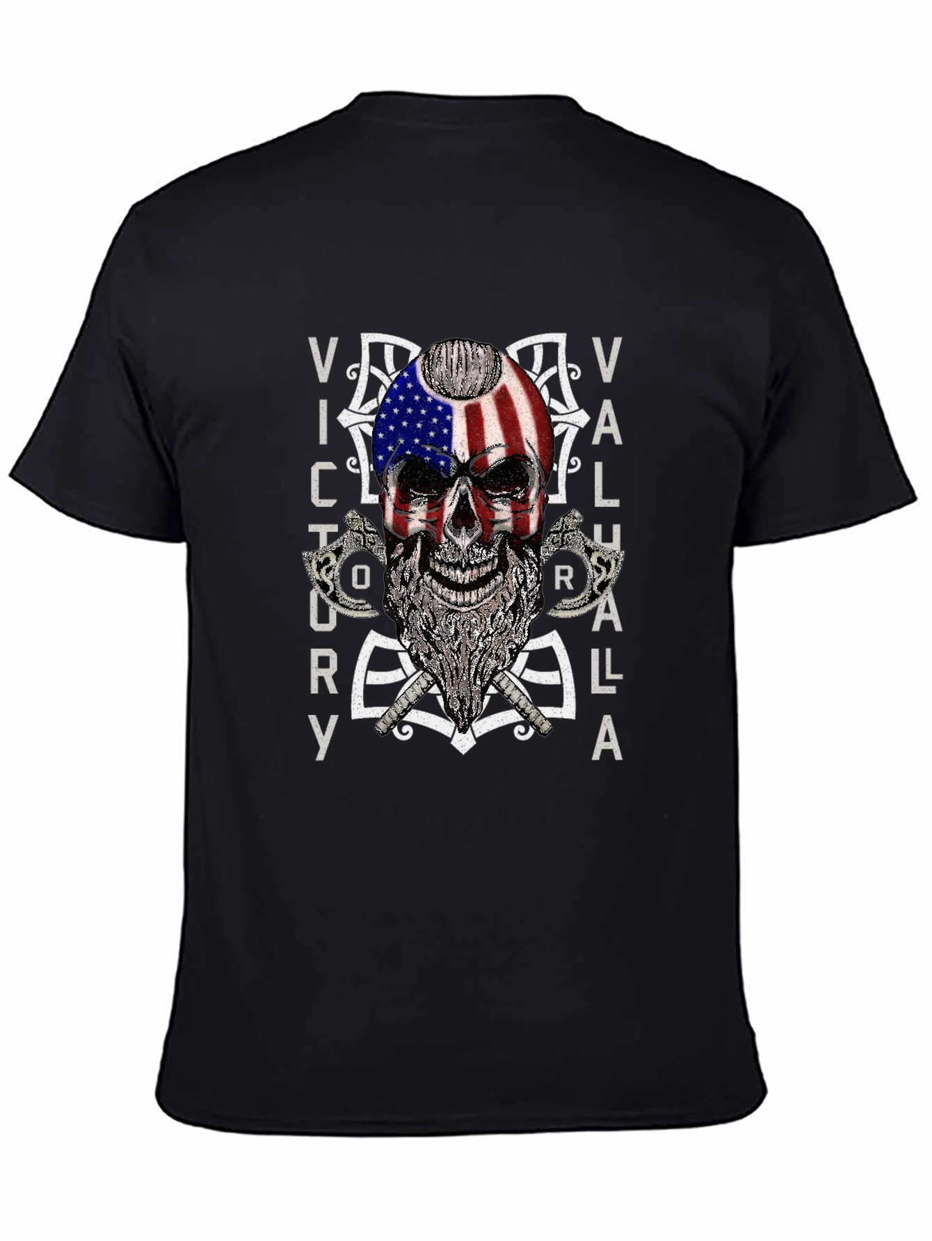 Victory Valhalla Skull T-Shirt