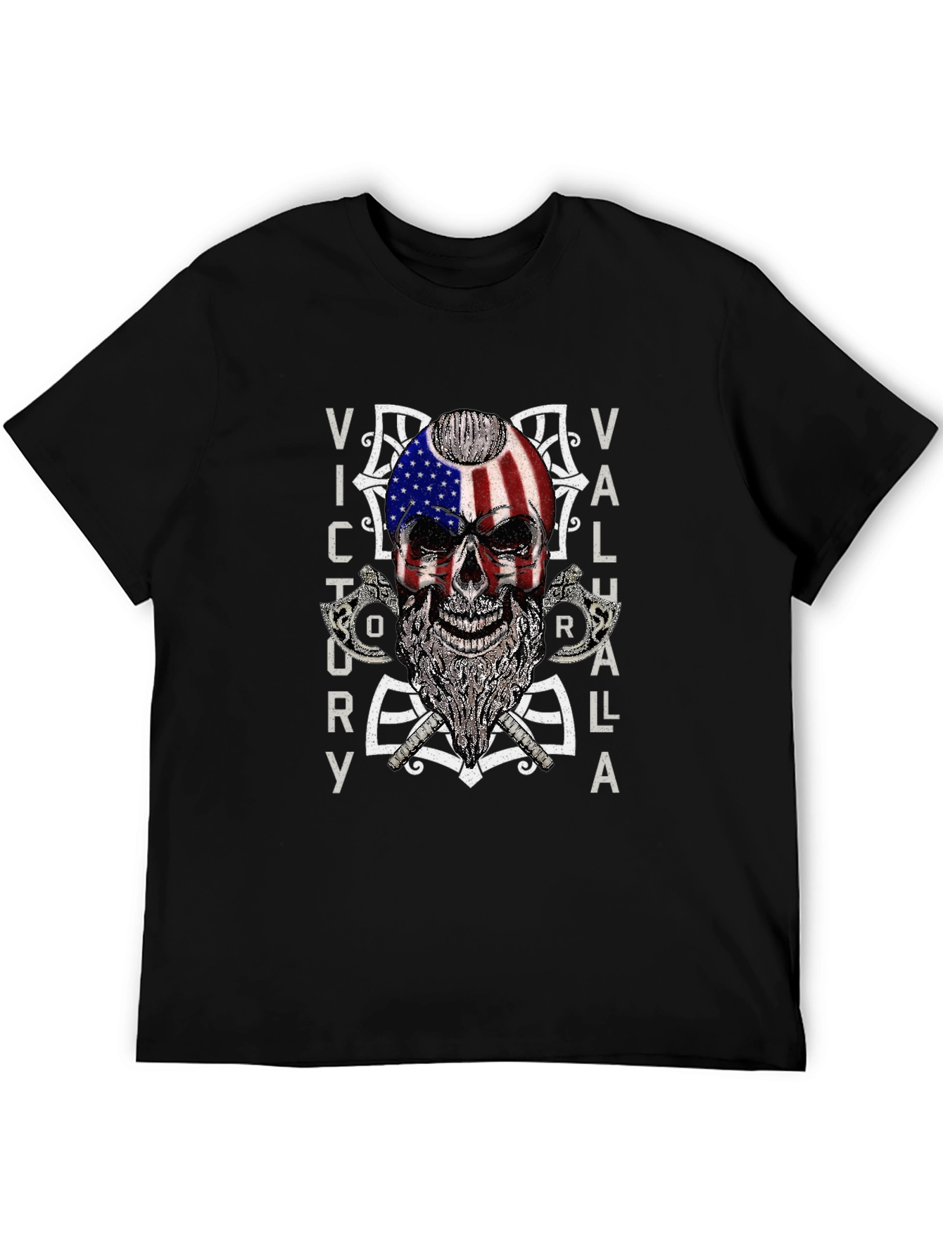 Victory Valhalla Skull T-Shirt