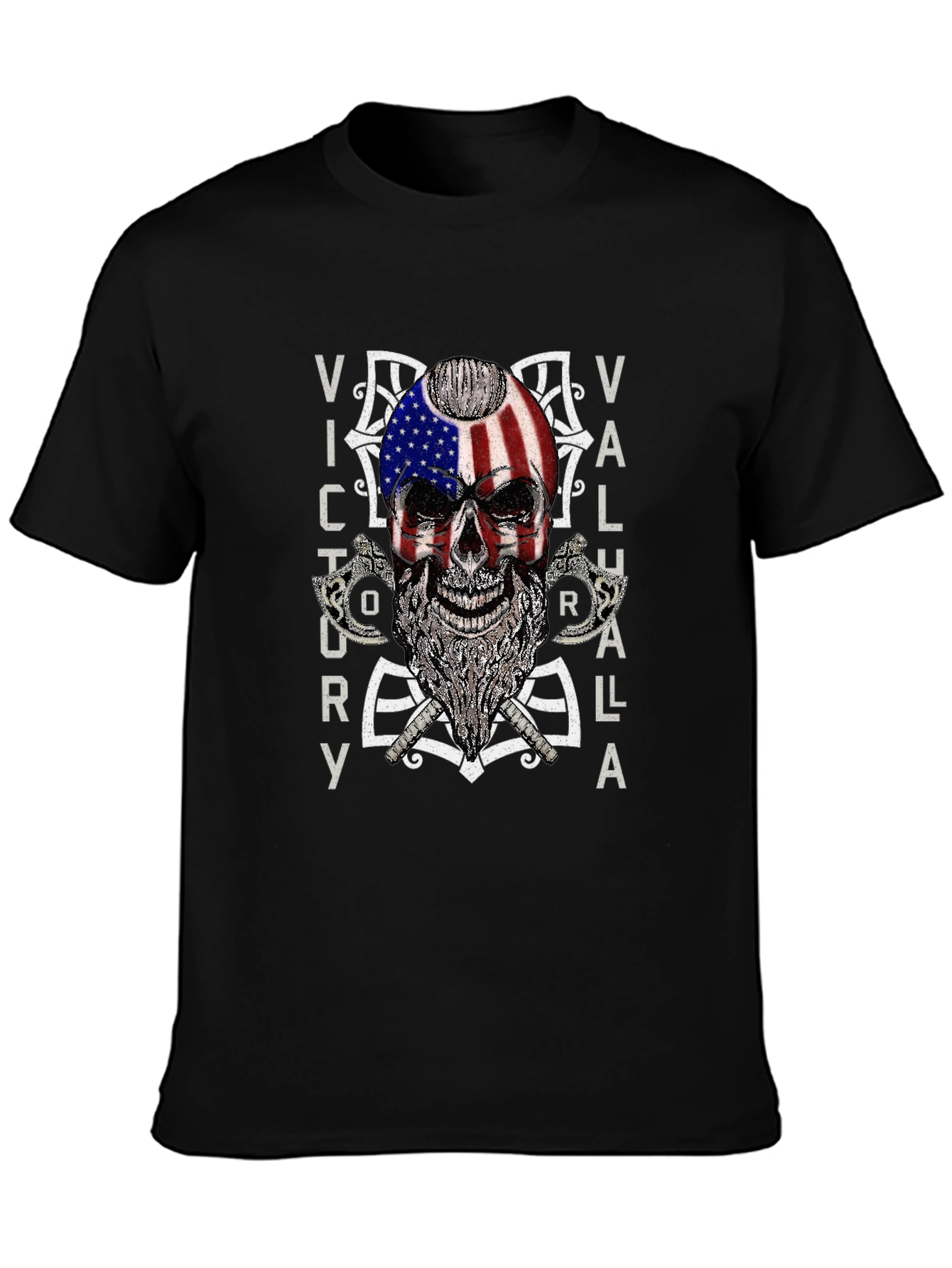 Victory Valhalla Skull T-Shirt
