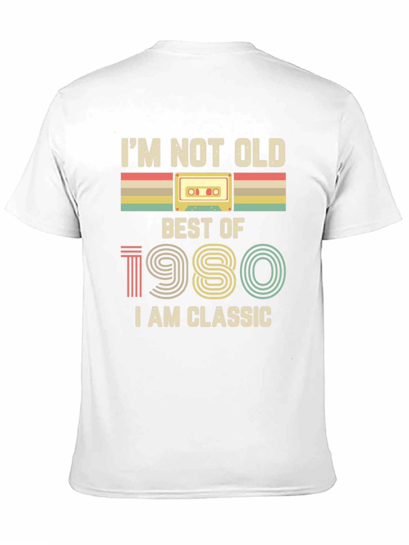 Retro Best of 1980 Graphic Tee