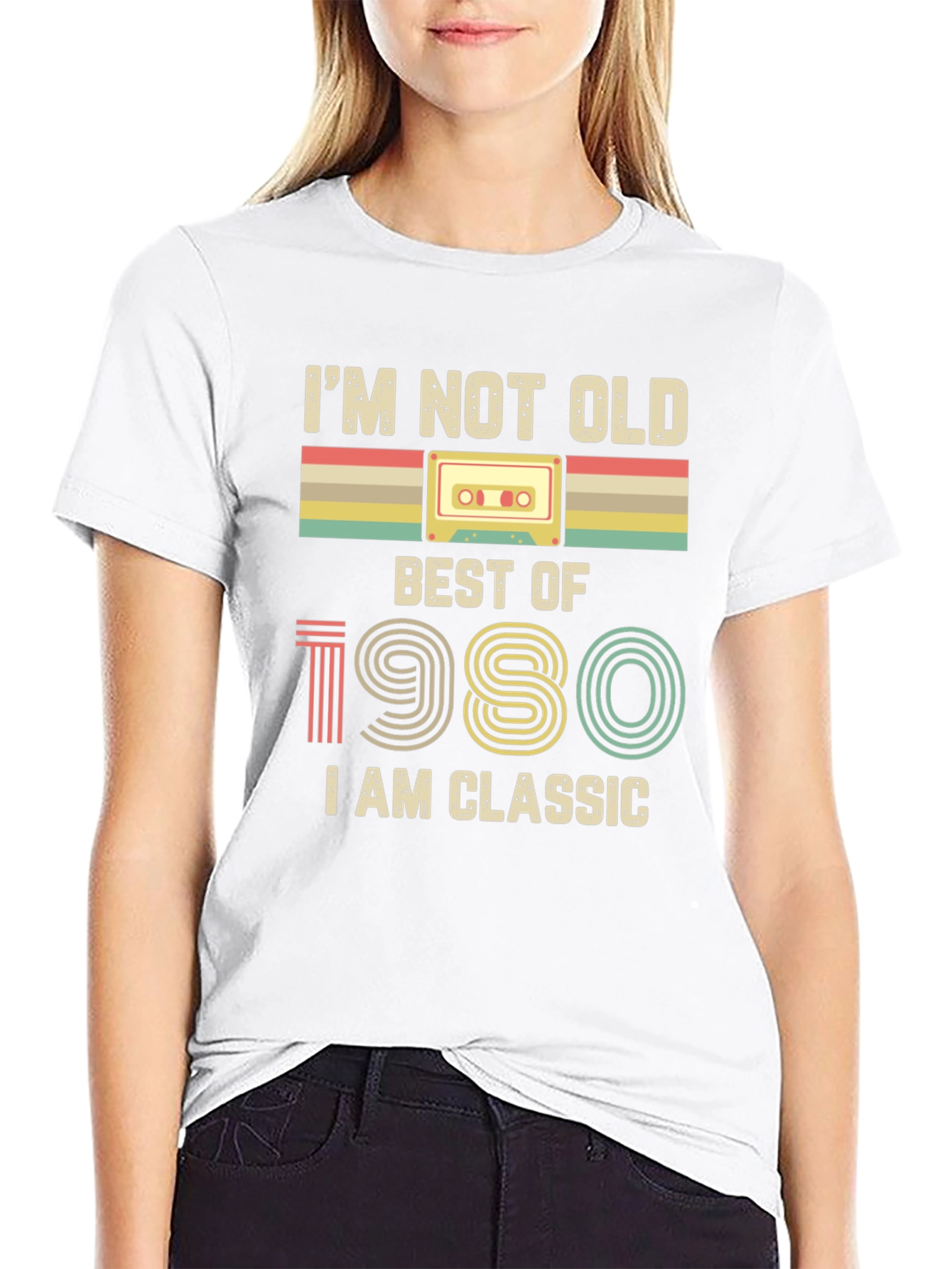 Retro Best of 1980 Graphic Tee
