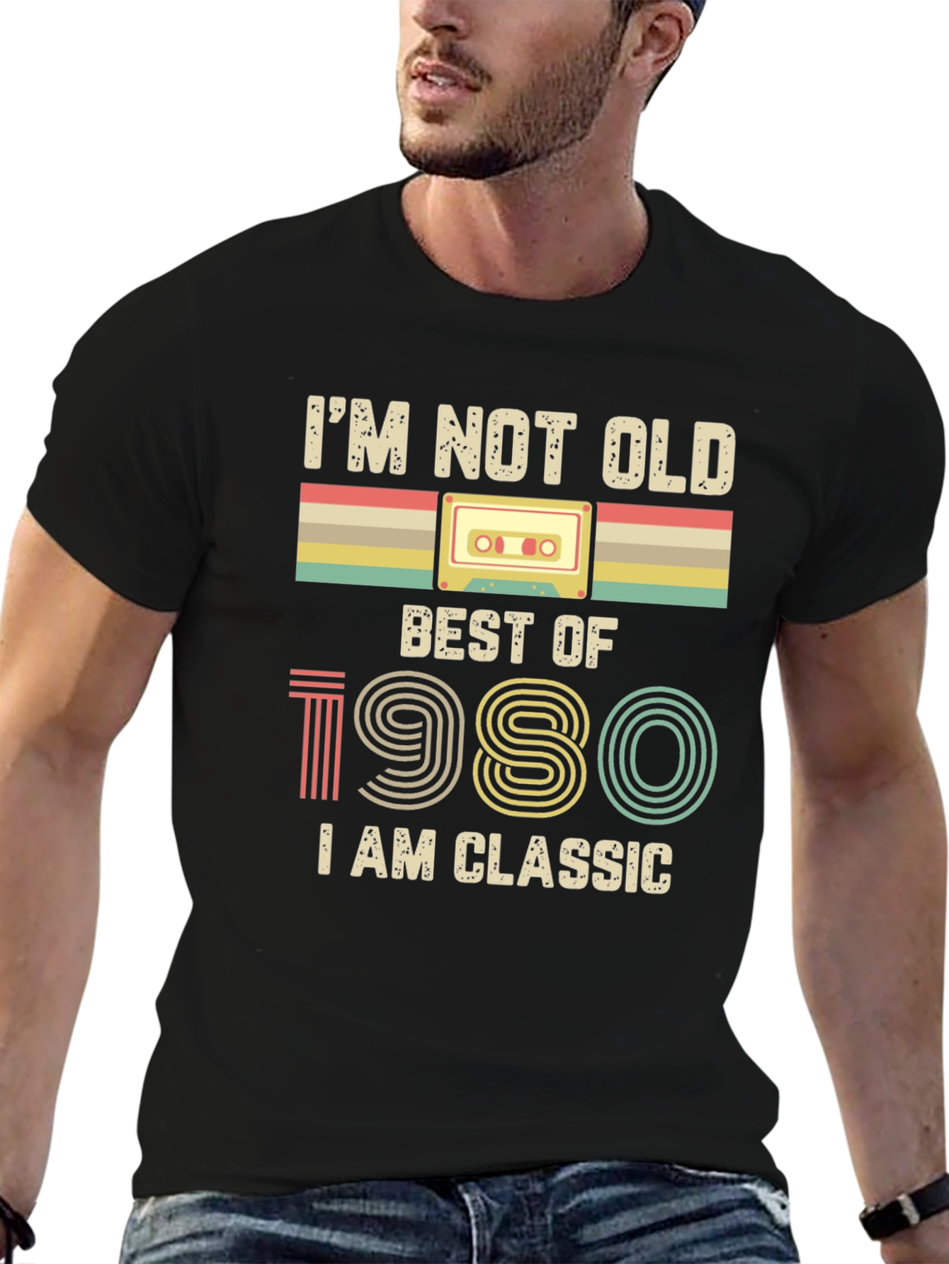 Retro Best of 1980 Graphic Tee