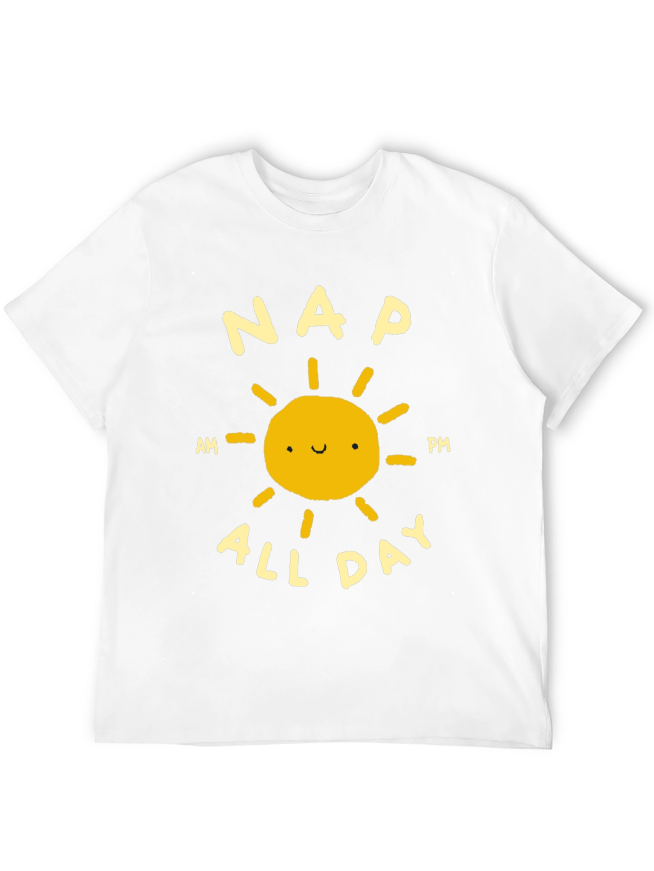 Nap All Day T-Shirt - Funny Sleep Lover Tee