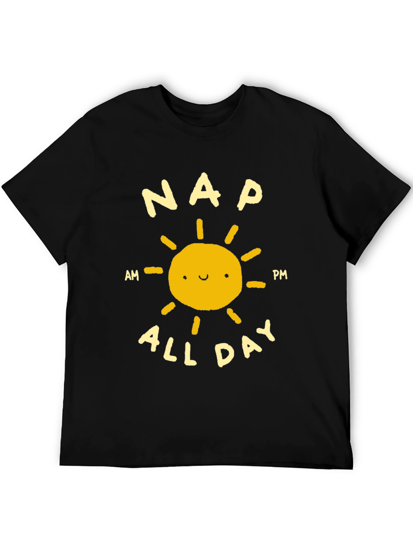 Nap All Day T-Shirt - Funny Sleep Lover Tee