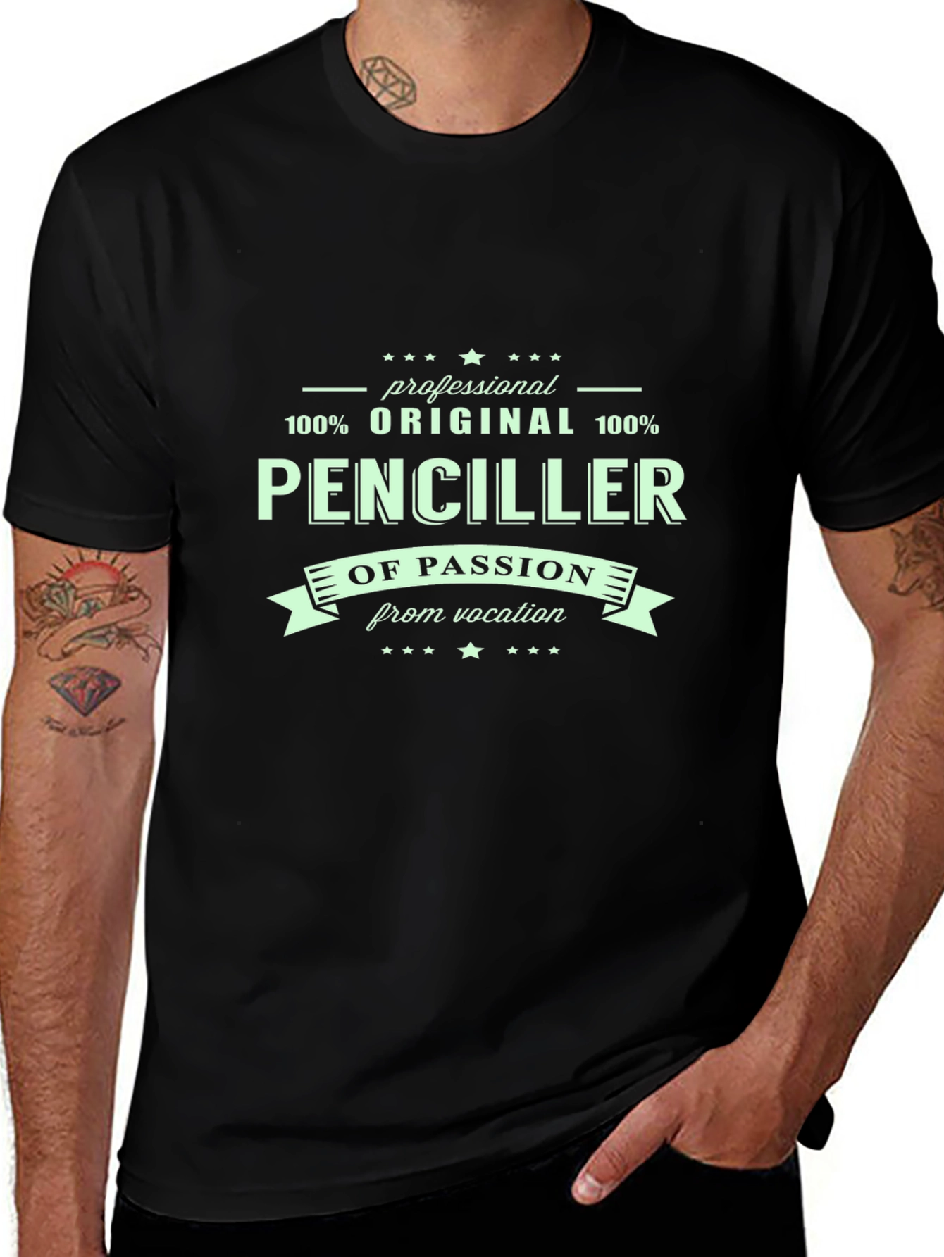 Penciller of Passion T-Shirt: Original & Professional Design