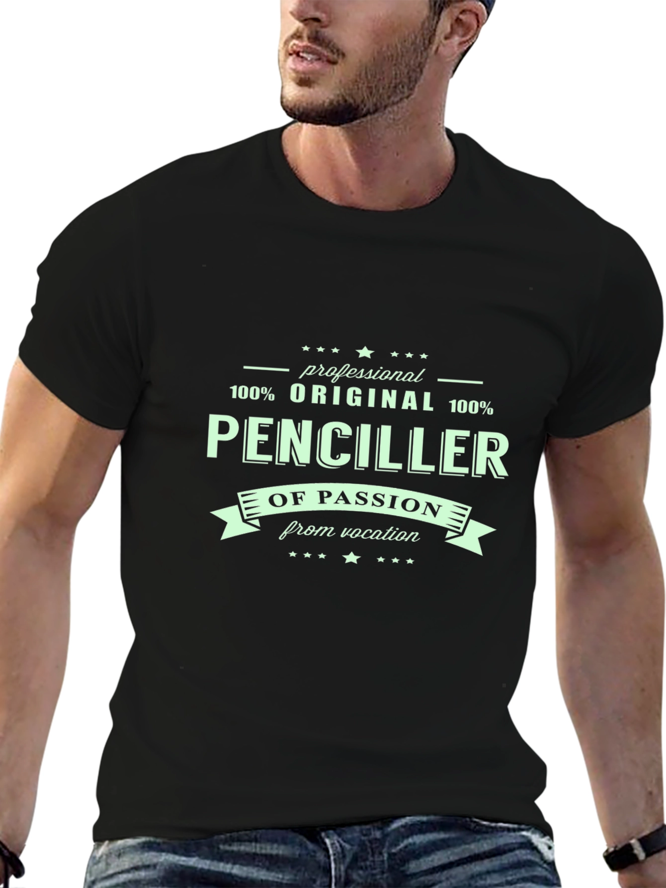 Penciller of Passion T-Shirt: Original & Professional Design