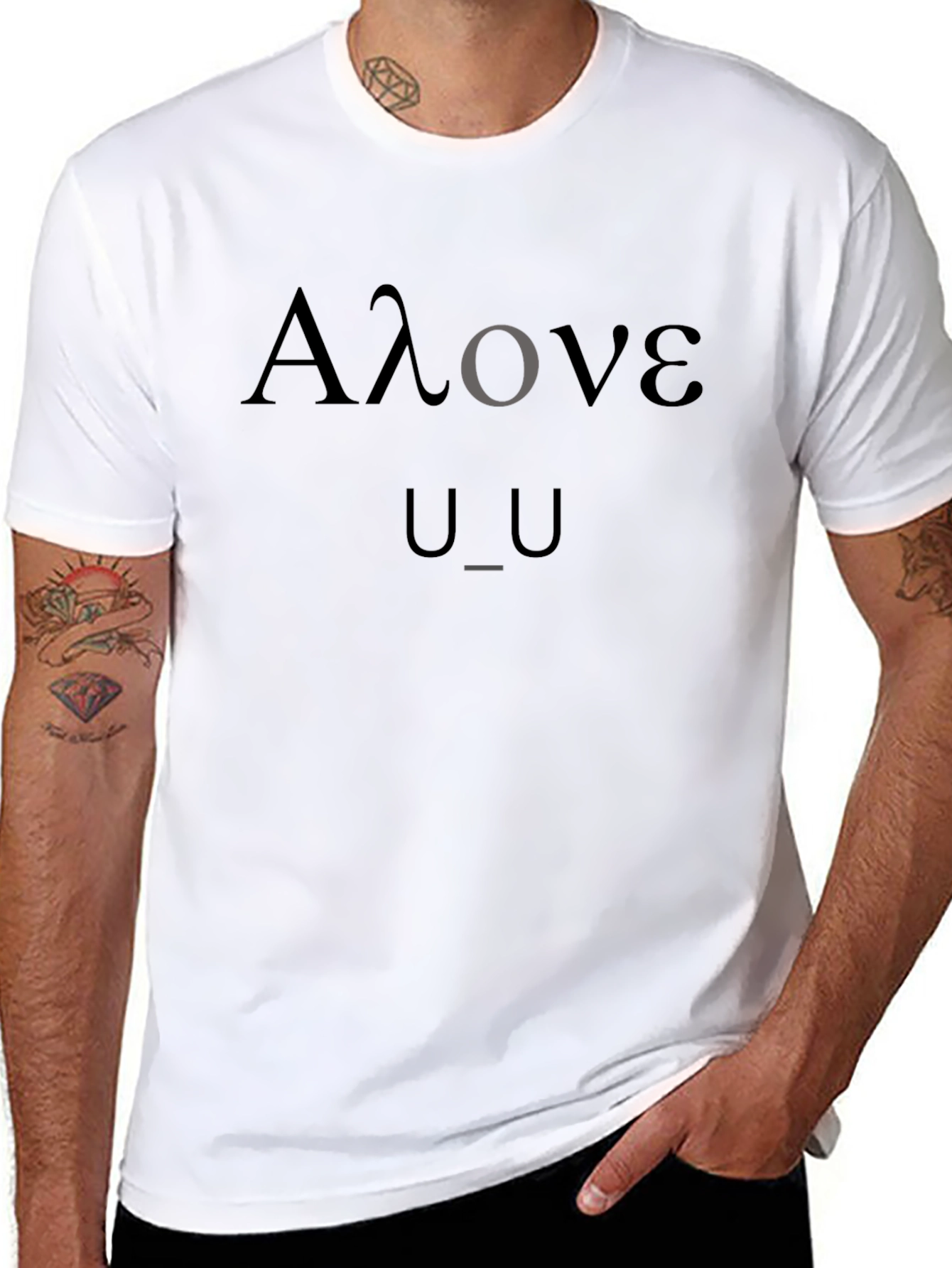 Alone U_U Graphic Tee