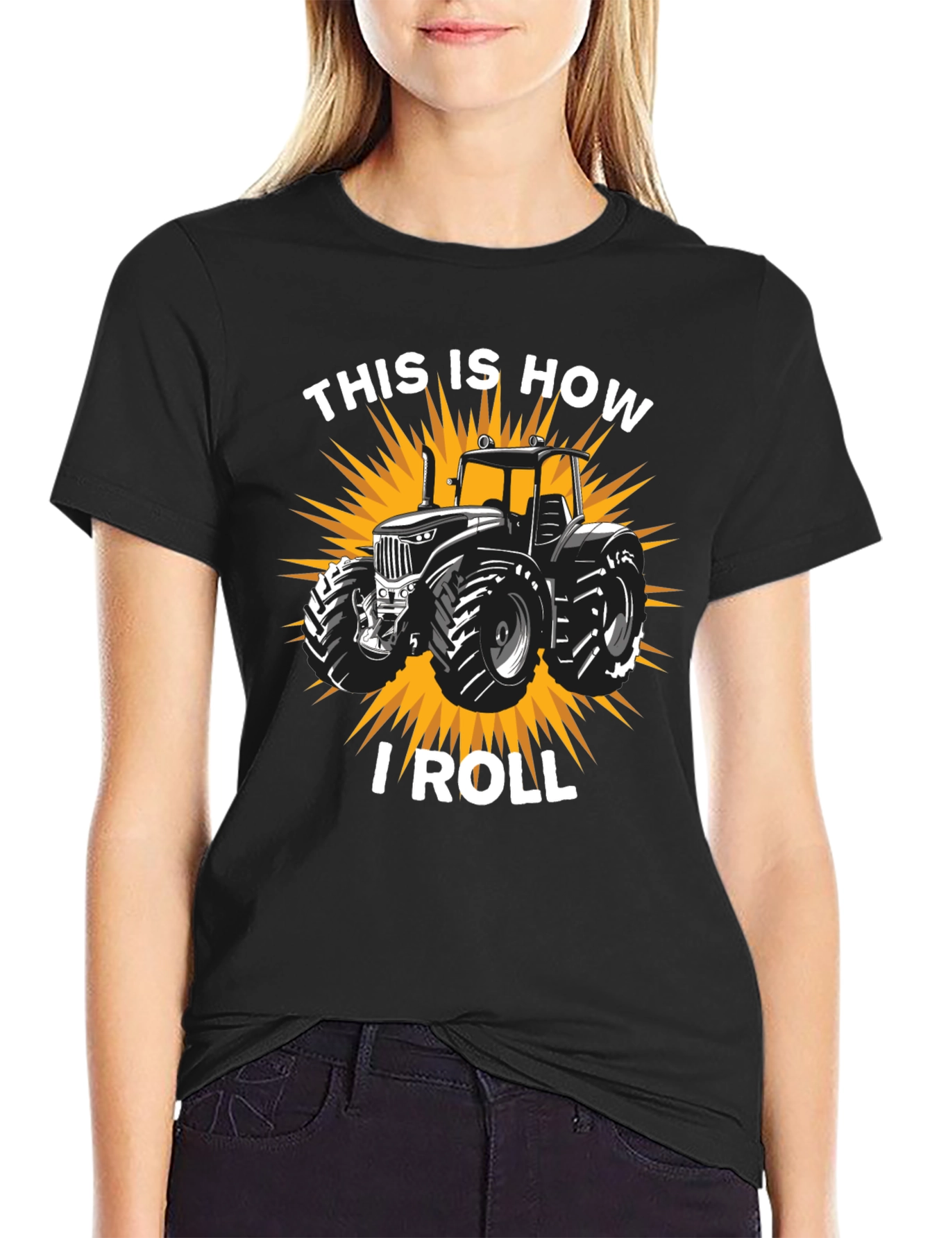 This Is How I Roll Tractor Graphic Tee