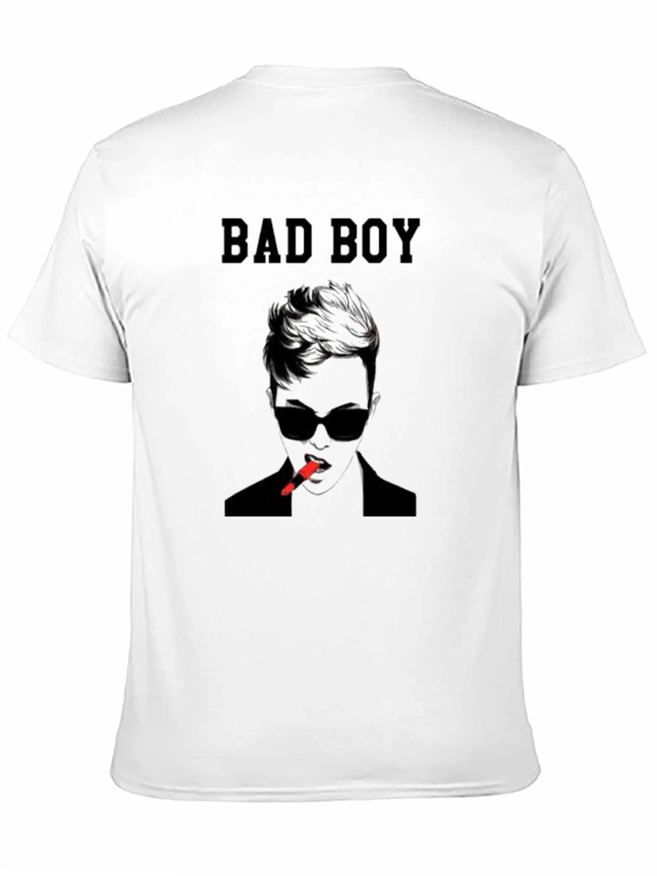 Bad Boy Graphic Print Black T-Shirt