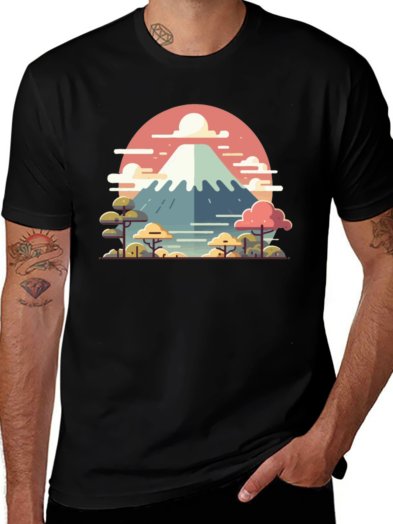 Mount Fuji Graphic Tee - Stylish Japan Inspired T-Shirt