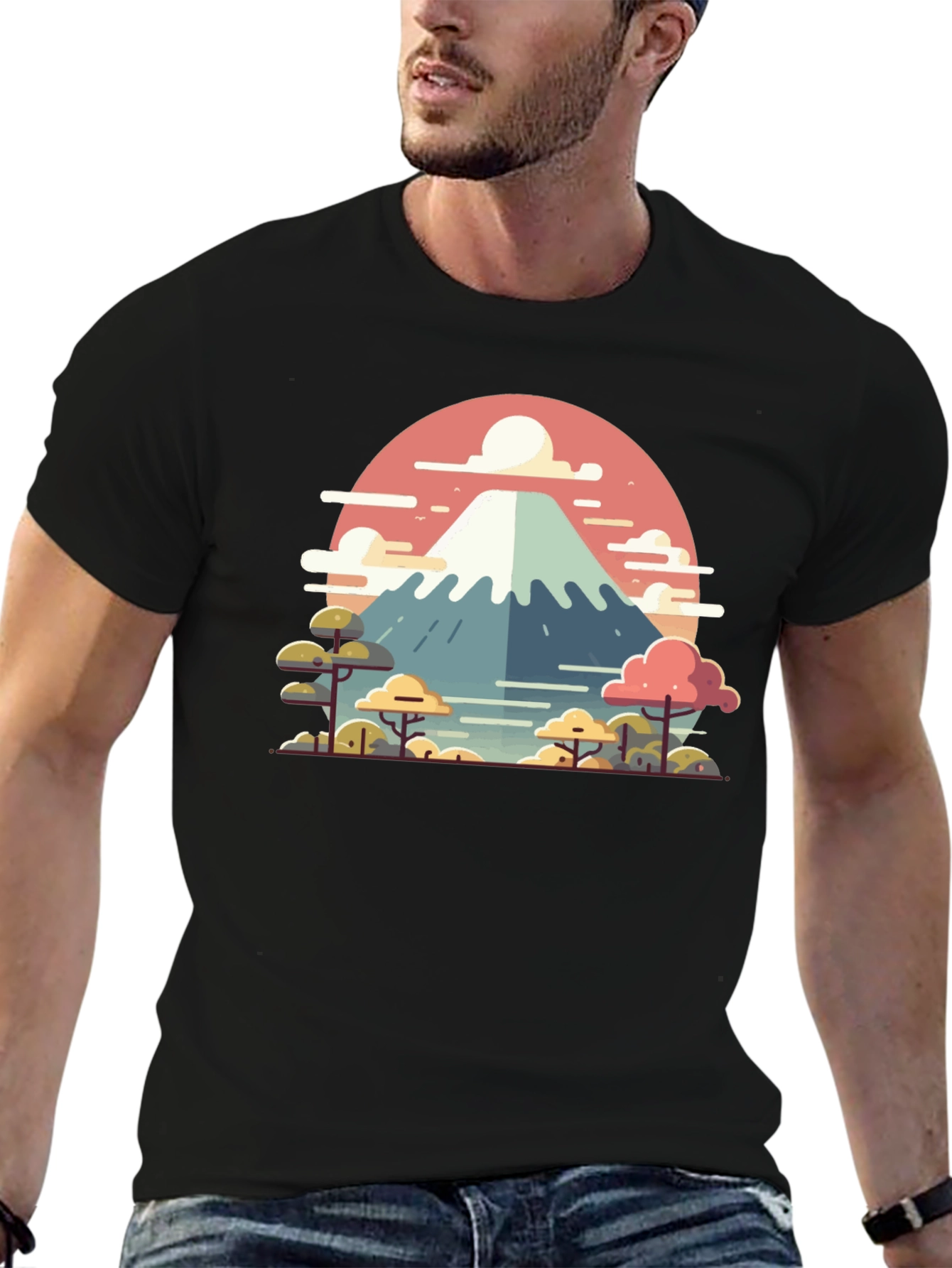Mount Fuji Graphic Tee - Stylish Japan Inspired T-Shirt