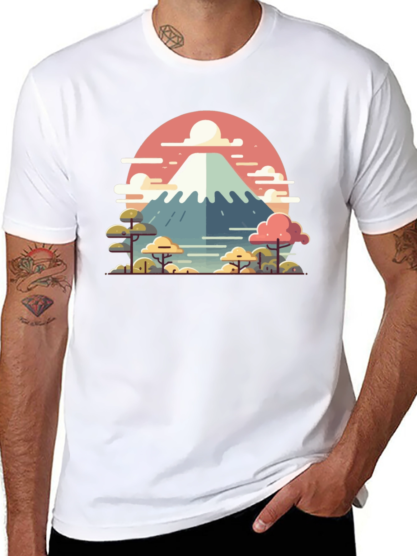 Mount Fuji Graphic Tee - Stylish Japan Inspired T-Shirt