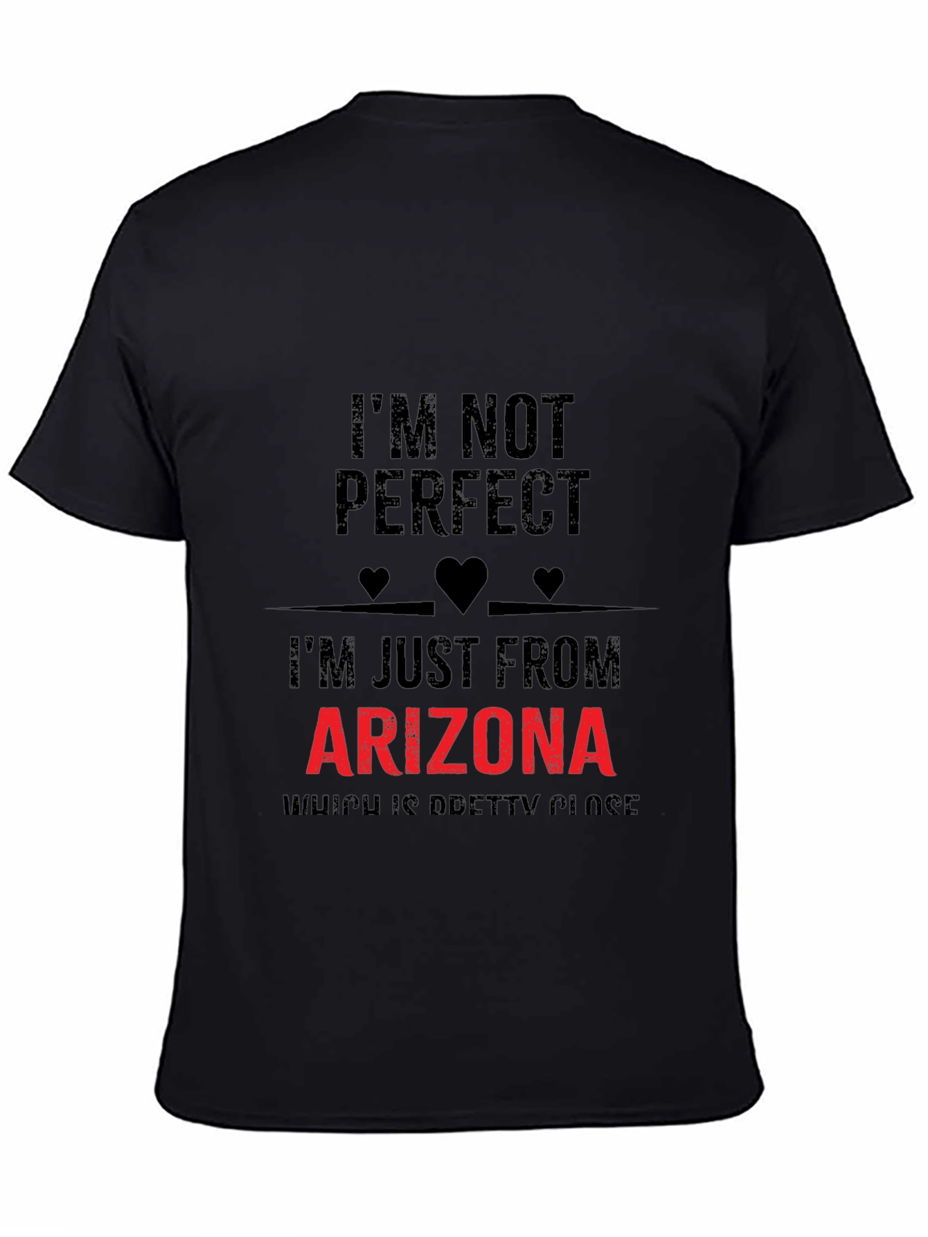 Im Not Perfect Arizona Novelty T-Shirt