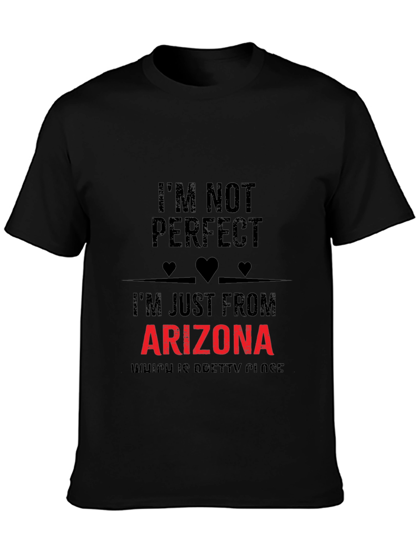 Im Not Perfect Arizona Novelty T-Shirt