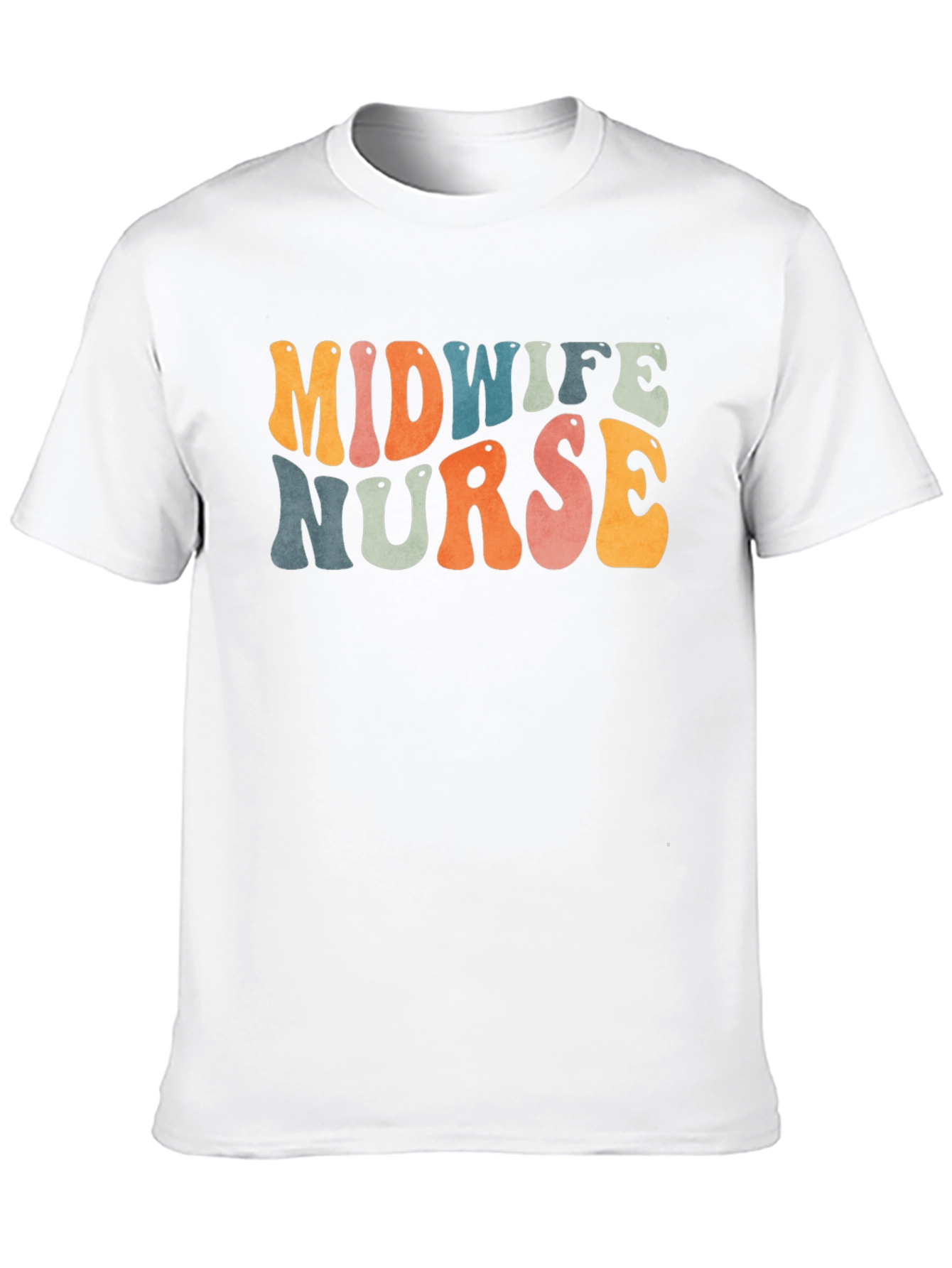 Midwife Nurse Retro Graphic Tee