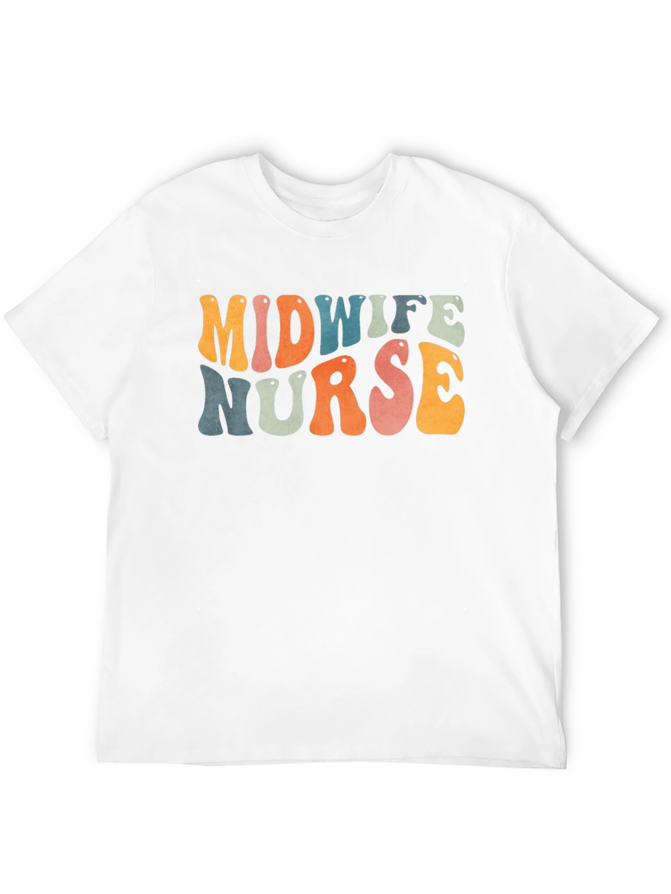 Midwife Nurse Retro Graphic Tee